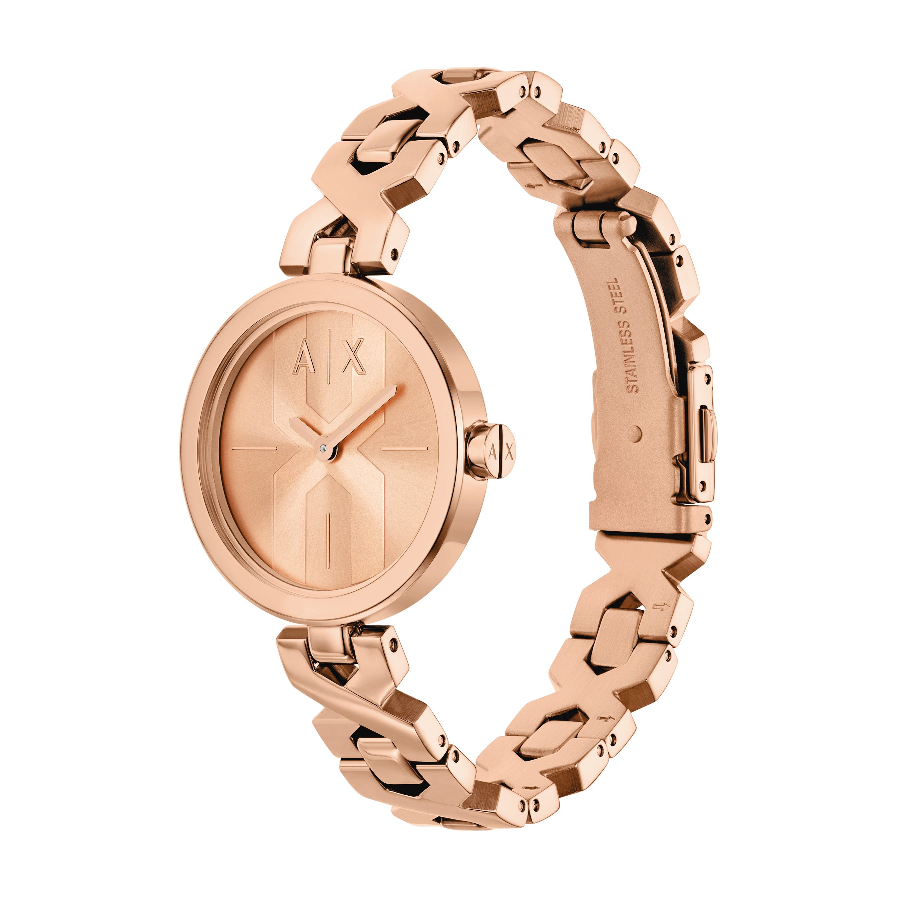 ARMANI EXCHANGE Quarzuhr AX5832, Armbanduhr, Damenuhr, Edelstahlarmband, analog