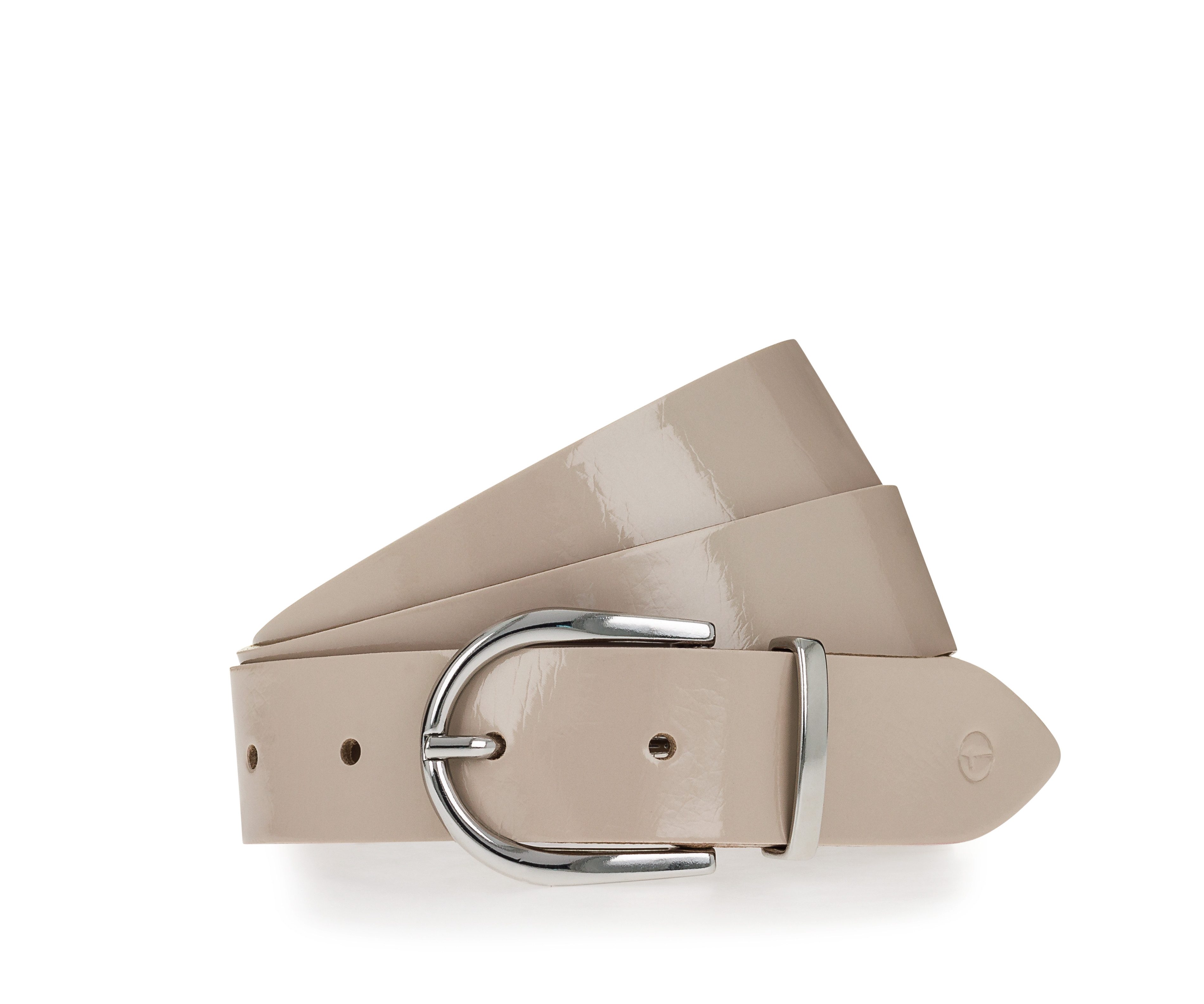 Tamaris Ledergürtel "Ellen Silver" (1-St) mit Crasheffekt