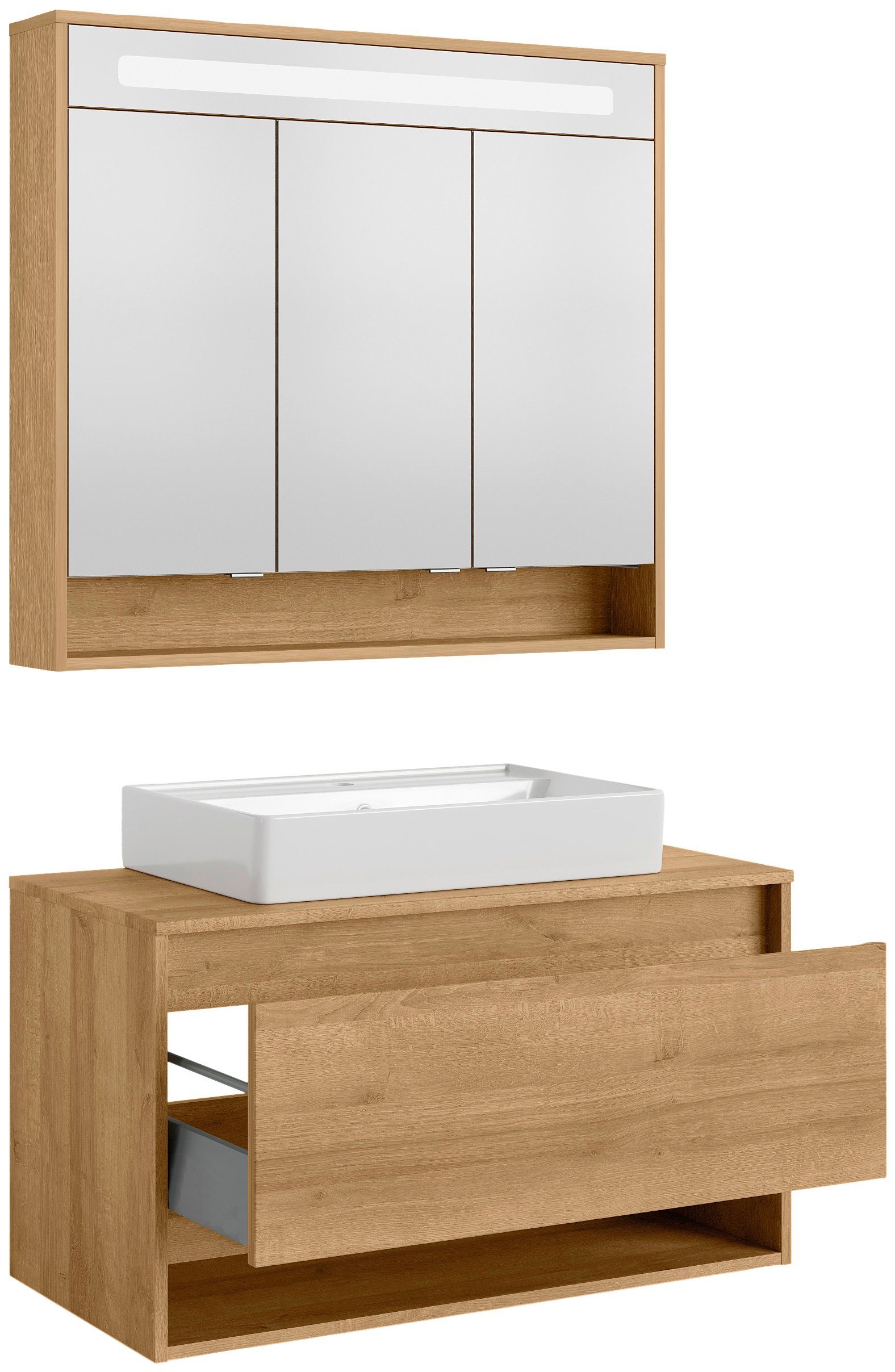 FACKELMANN Waschtisch Natura (Set), Badmöbel