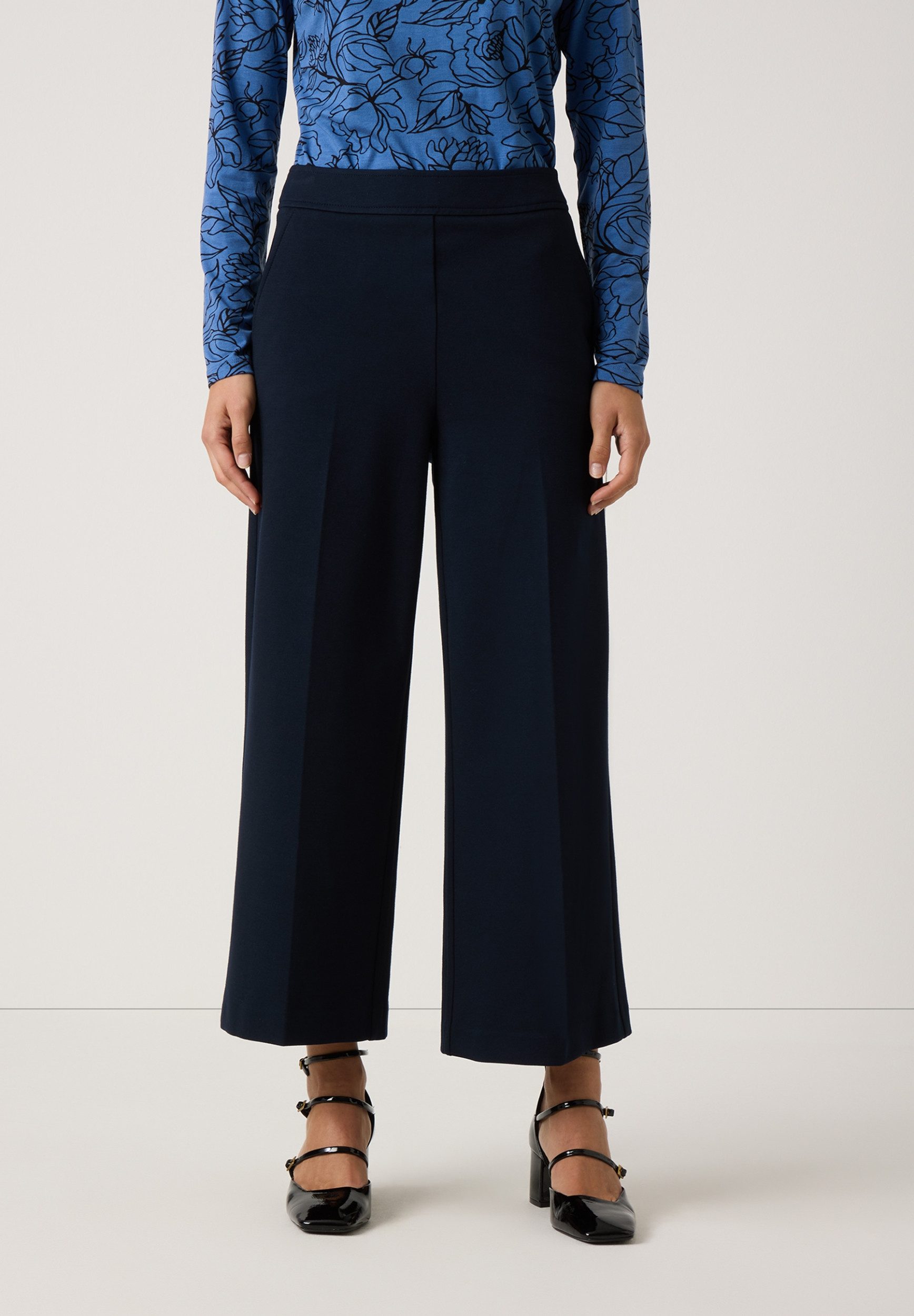 MORE&MORE Stoffhose Fashion Jersey Culot günstig online kaufen
