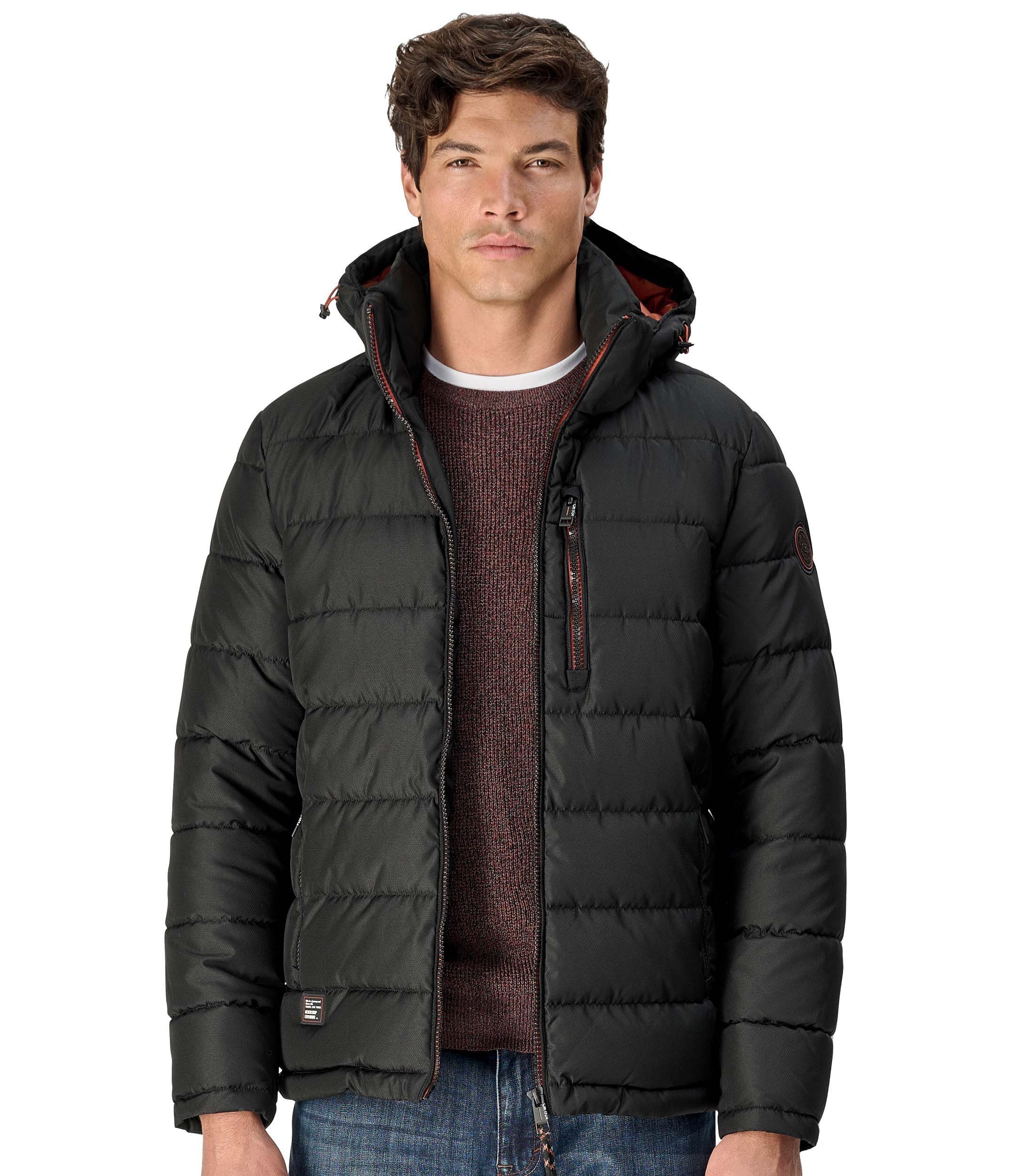 Steppjacke CASAMODA Steppjacke mit Kapuze uni