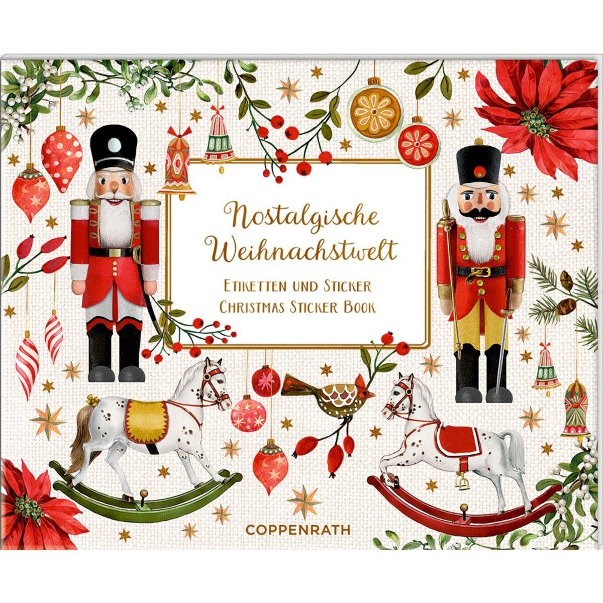Coppenrath Stickerbuch Coppenrath Verlag Stickerbuch - Nostalgische Weihnachtswelt (Behr)