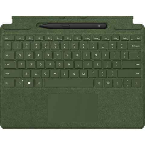 Microsoft Surface Pro Signature Keyboard mit Slim Pen 2 Tastatur mit Touchpad
