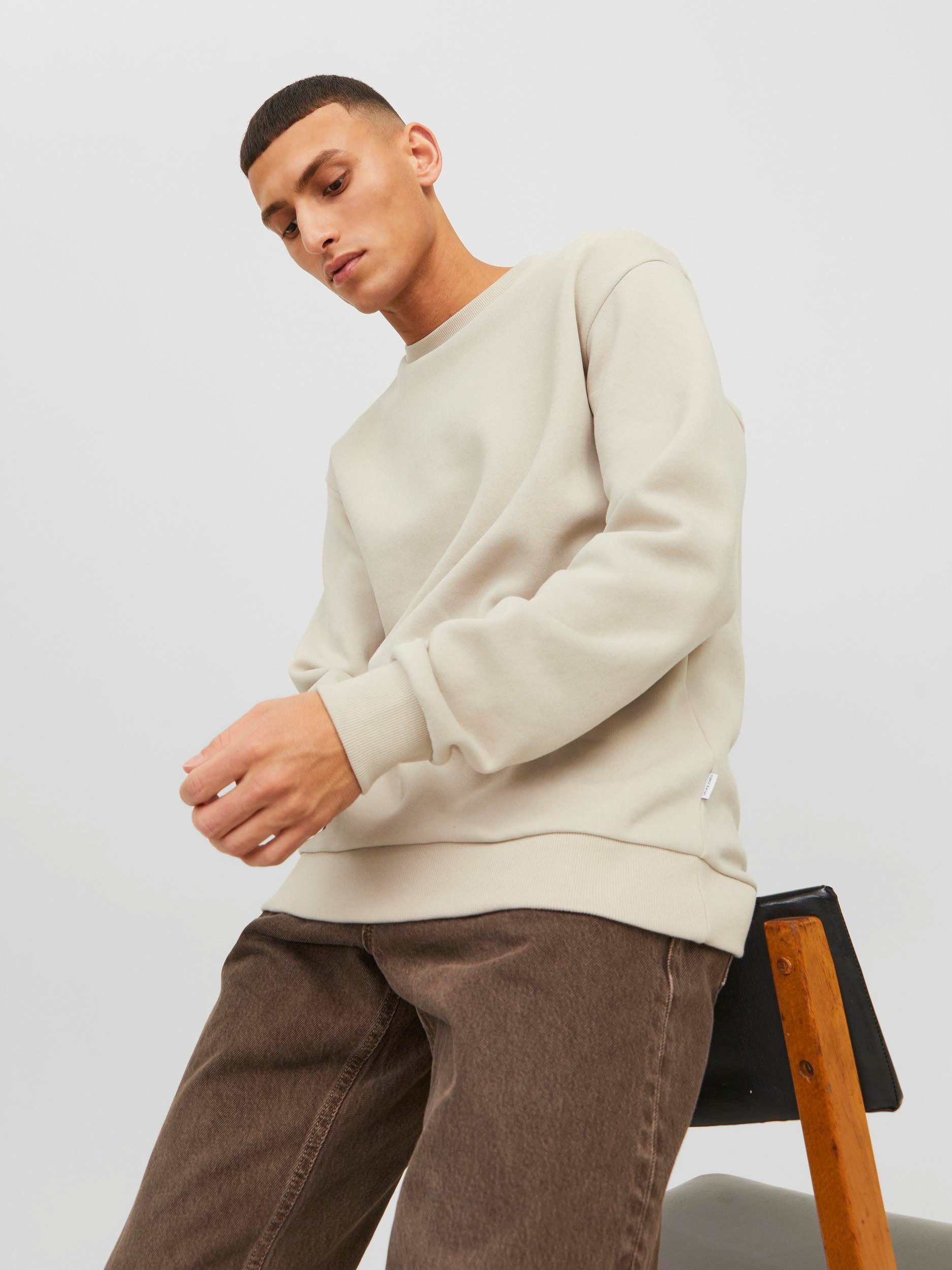 Jack & Jones Sweatshirt JJEBRADLEY SWEAT günstig online kaufen