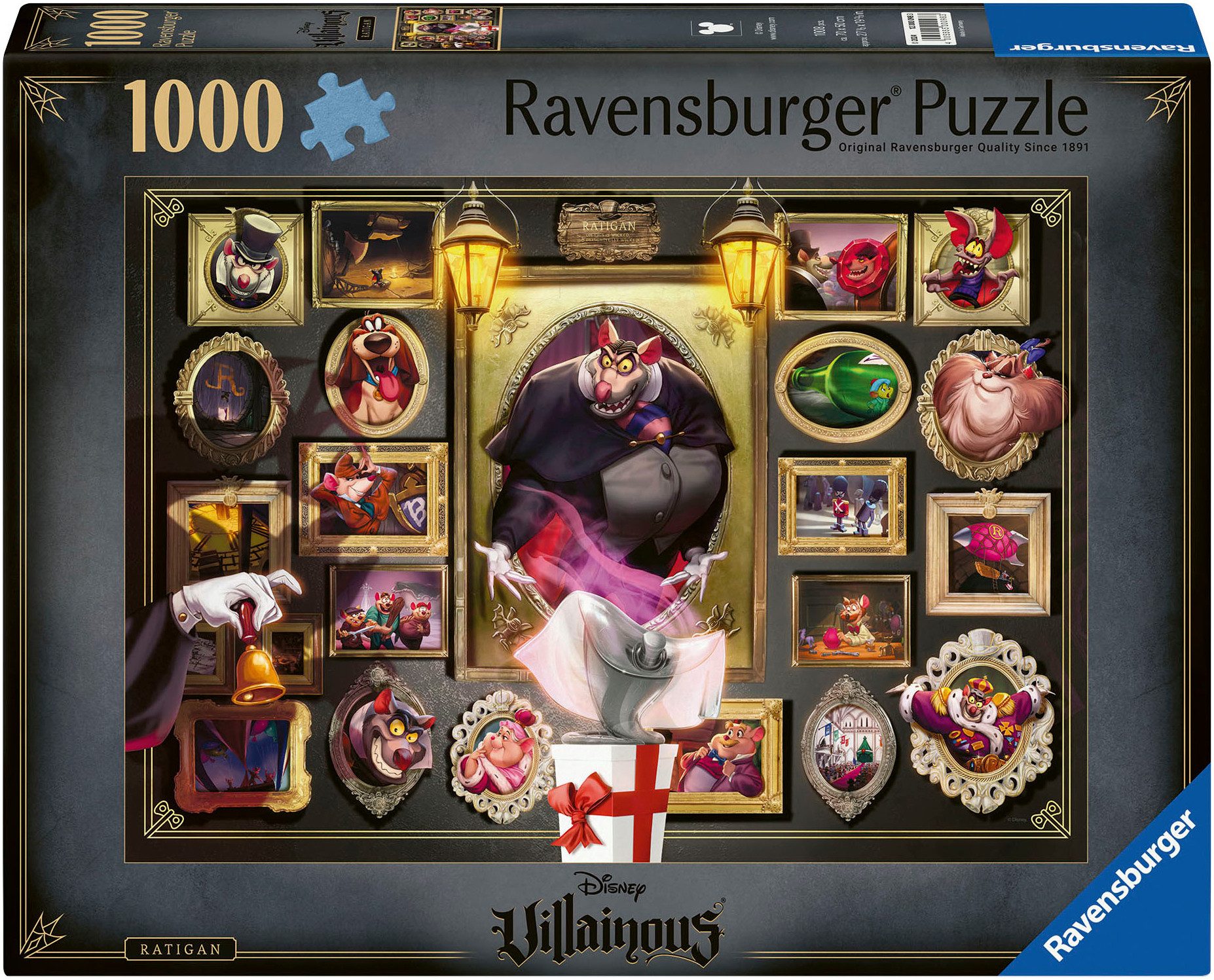 Ravensburger Puzzle Disney Villainous, Ratigan, 1000 Puzzleteile, Made in G günstig online kaufen