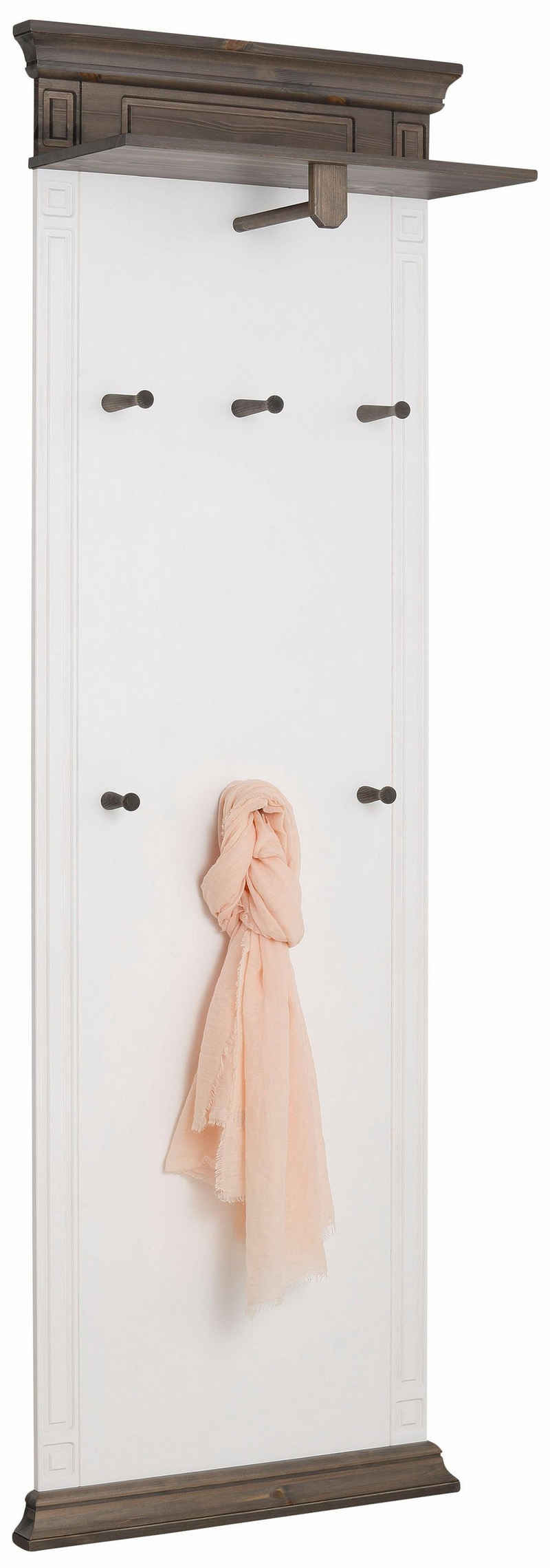 Home affaire Garderobenpaneel Vinales, Höhe 196 cm aus massiver Kiefer