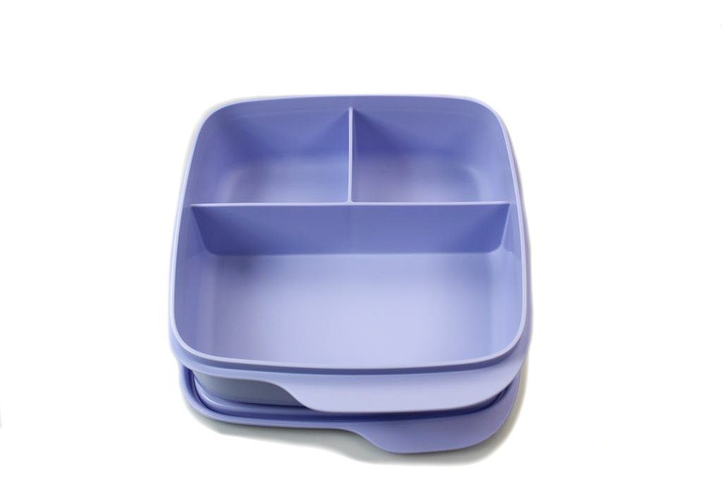 TUPPERWARE Lunchbox Clevere Pause 550 ml pastell hellblau