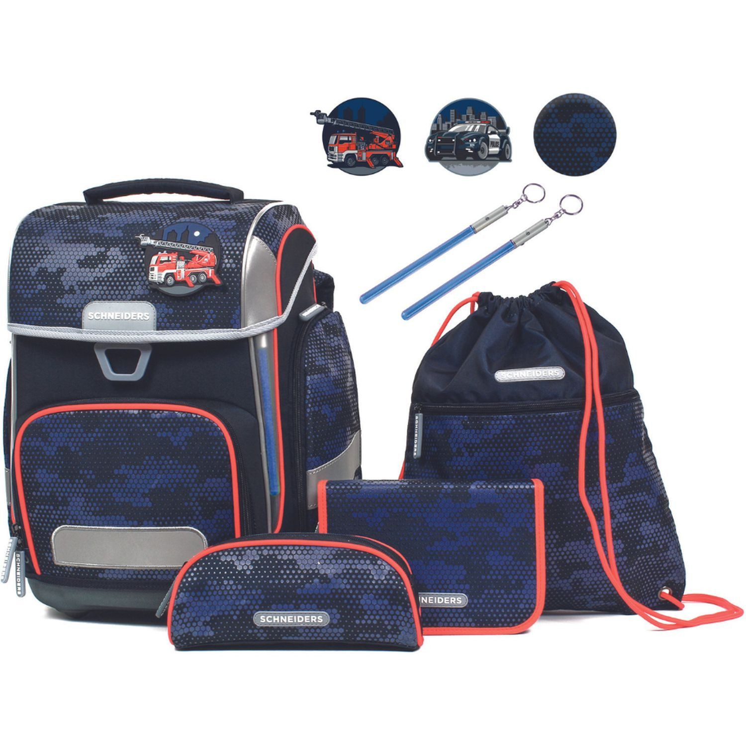 Schneiders Vienna Ранцы Ergolite Set 9-tlg. Dusk Force