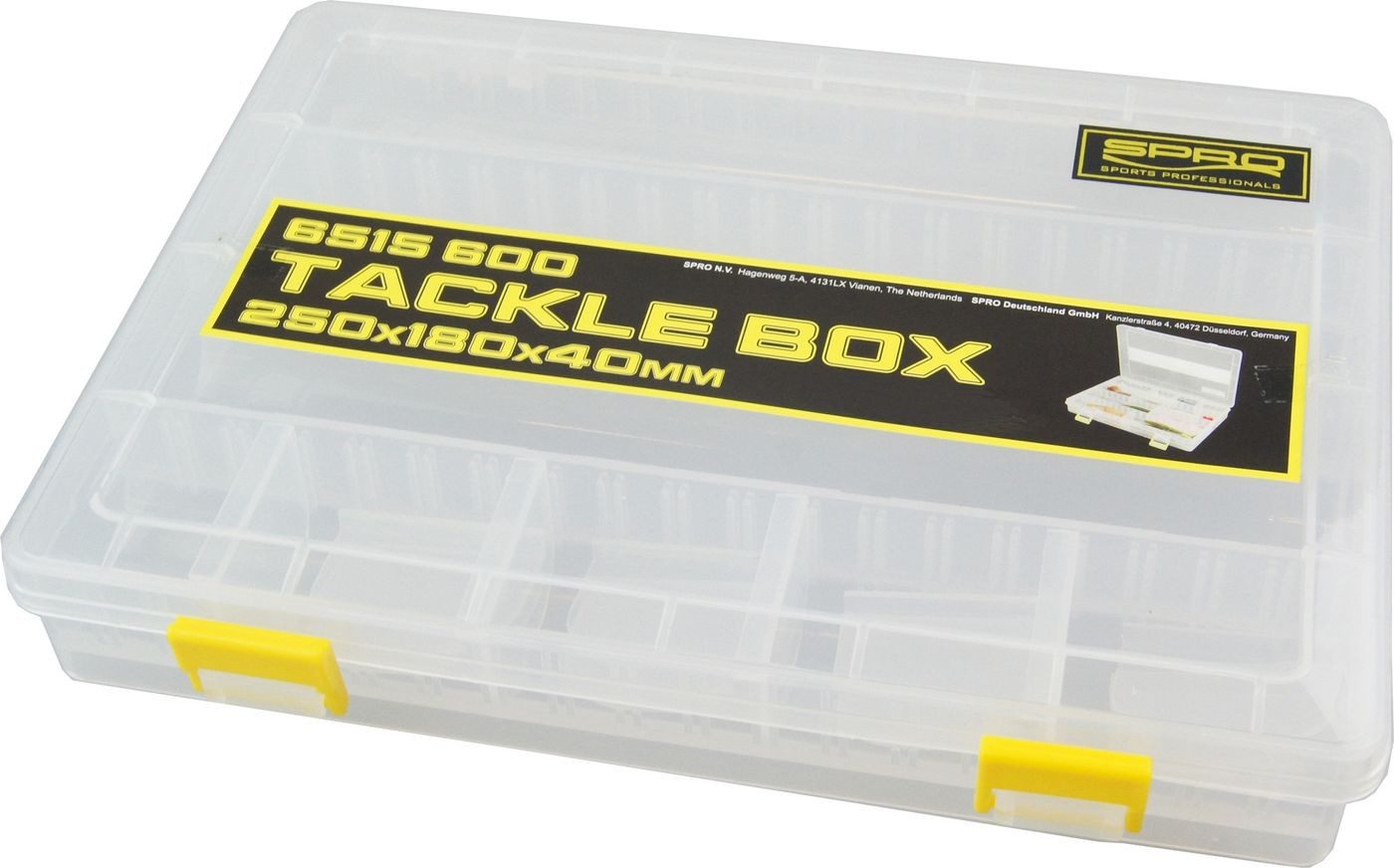 SPRO Angelkoffer Spro Tackle Box 25x18x4cm - Angelbox