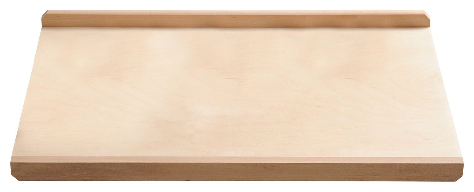 Gravidus Backbrett Backbrett Buche mit 2 Anschlagleisten 58x38 cm Bastelbrett Natur, Schichtholz Buche FSC