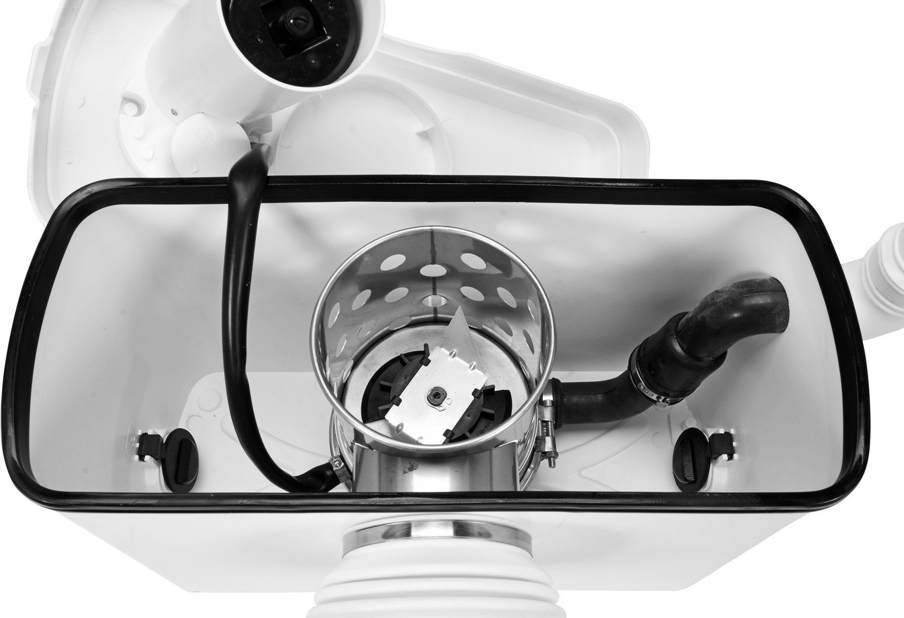TRIZERATOP Hebeanlage WC Hebeanlage, Fäkalienpumpe, Dusche Waschbecken mit Zerkleinerer 600W (Komplett, Komplett)