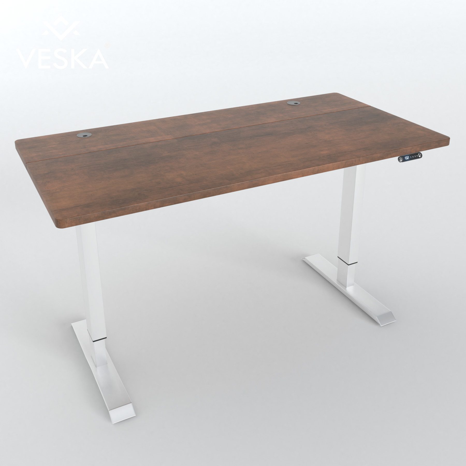 VESKA Schreibtisch Höhenverstellbar 140 x 70 günstig online kaufen