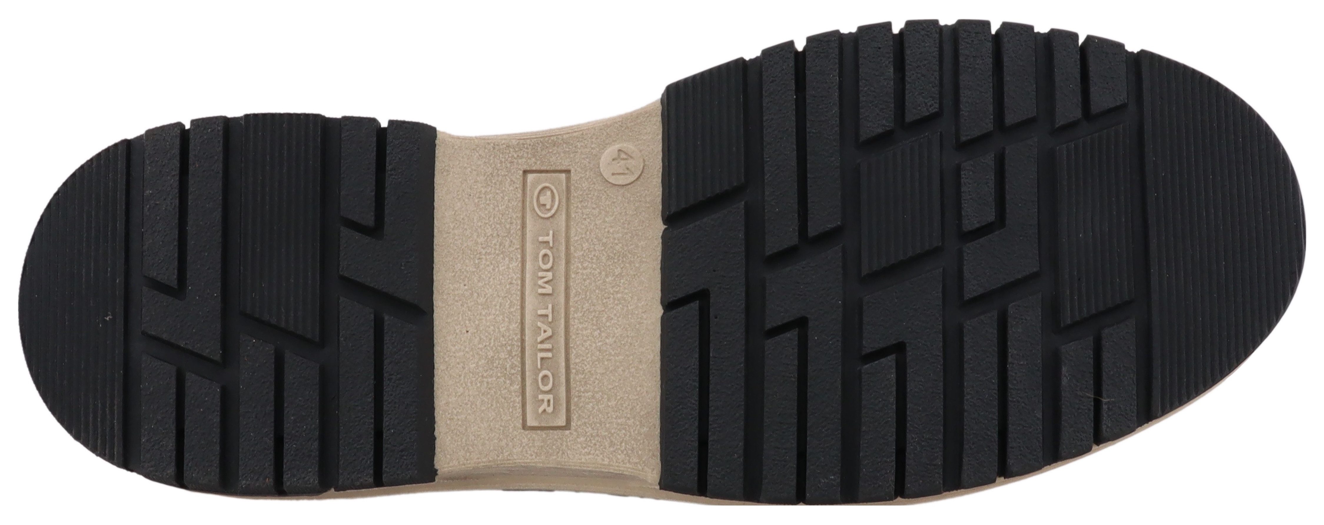 TOM TAILOR Winterboots mit zusätzlichem Reißverschluss