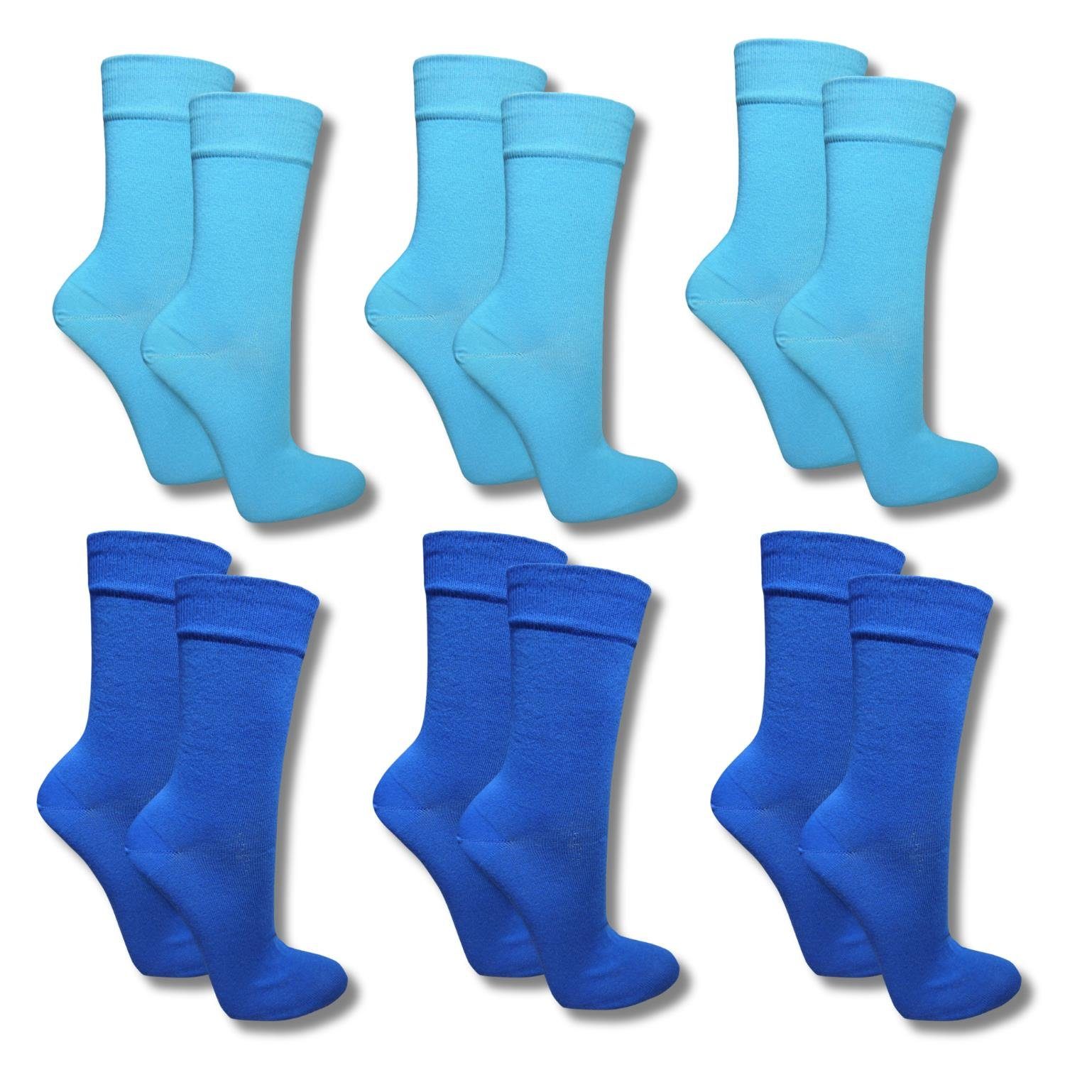 bentini Freizeitsocken Bunte Socken für Damen und Herren, 6 Paar (6-Paar)
