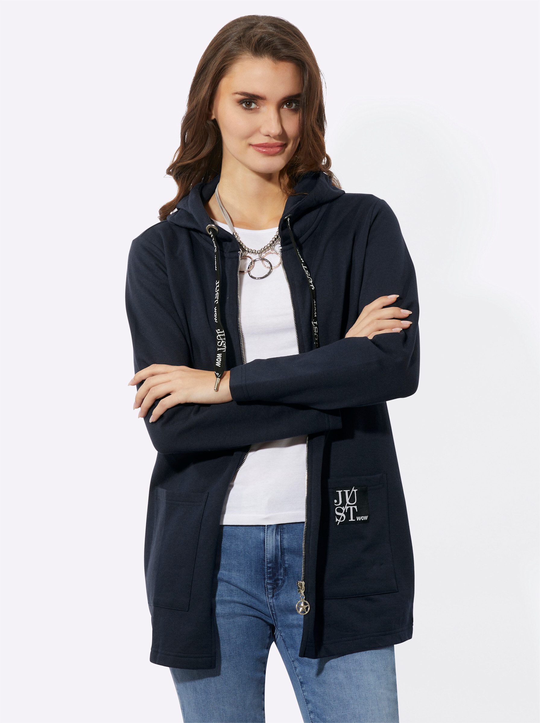 Witt Shirtjacke Sweatjacke Langarm
