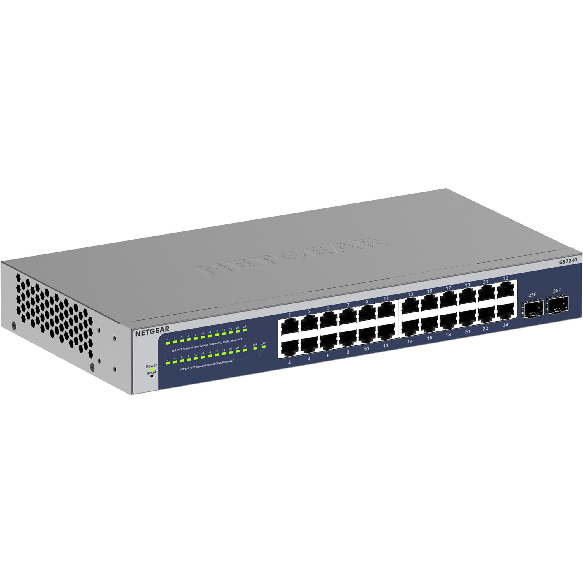 Netgear GS724T, Switch Netzwerk-Switch