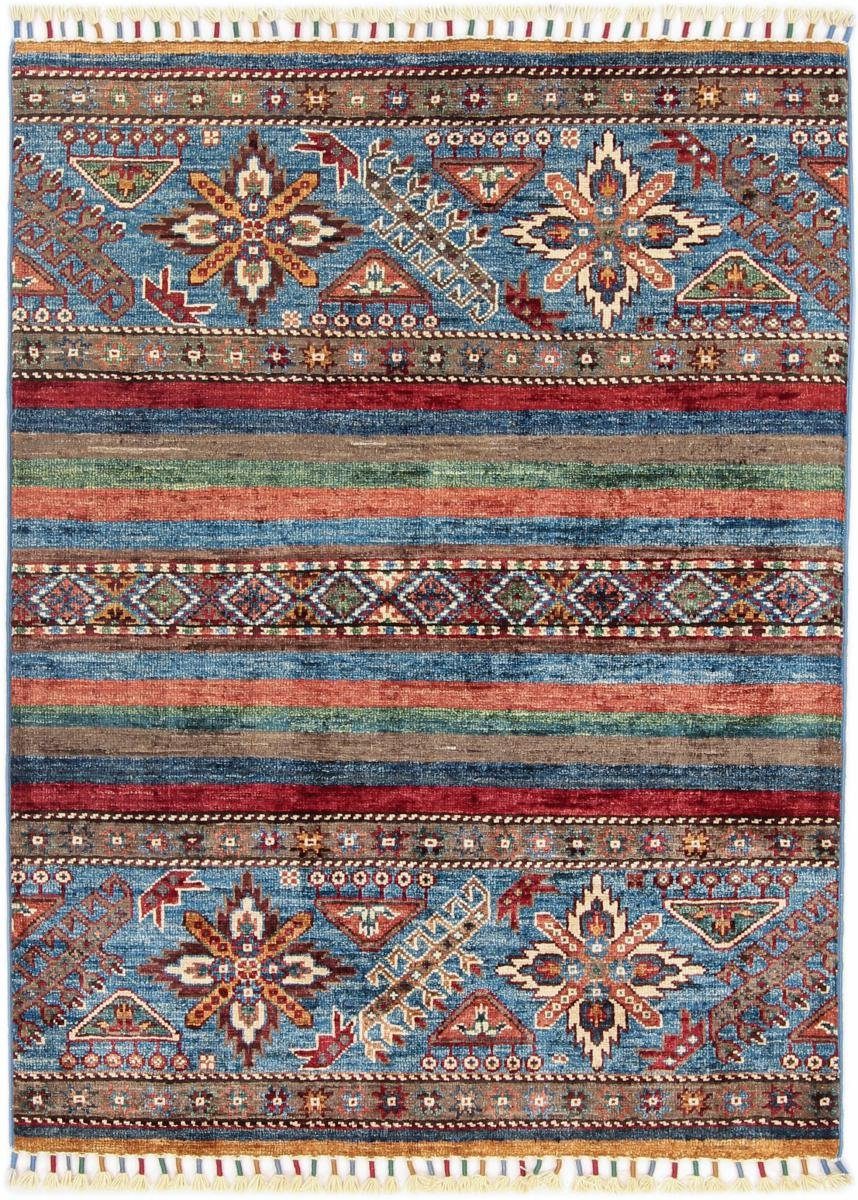 Orientteppich Arijana Shaal 85x116 Handgeknüpfter Orientteppich, Nain Trading, rechteckig, Höhe: 5 mm