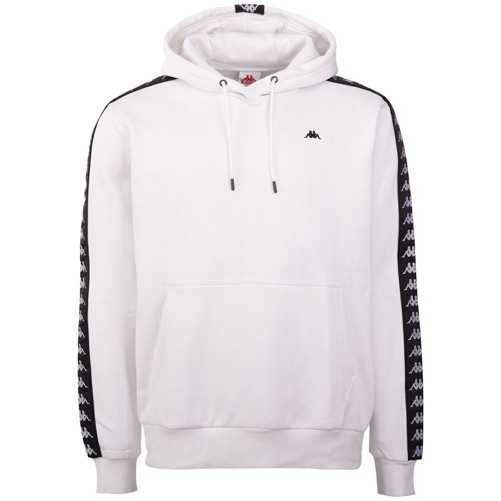 Kapuzensweatshirt bright Kappa white