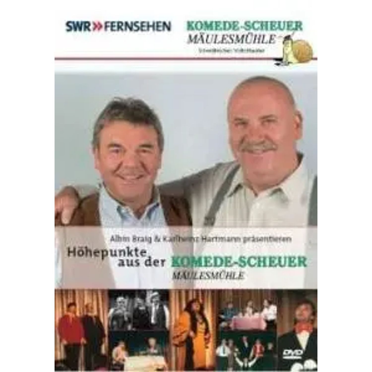 in-akustik DVD Höhepunkte aus der Komede-Scheuer Mäulesmühle, 1 DVD