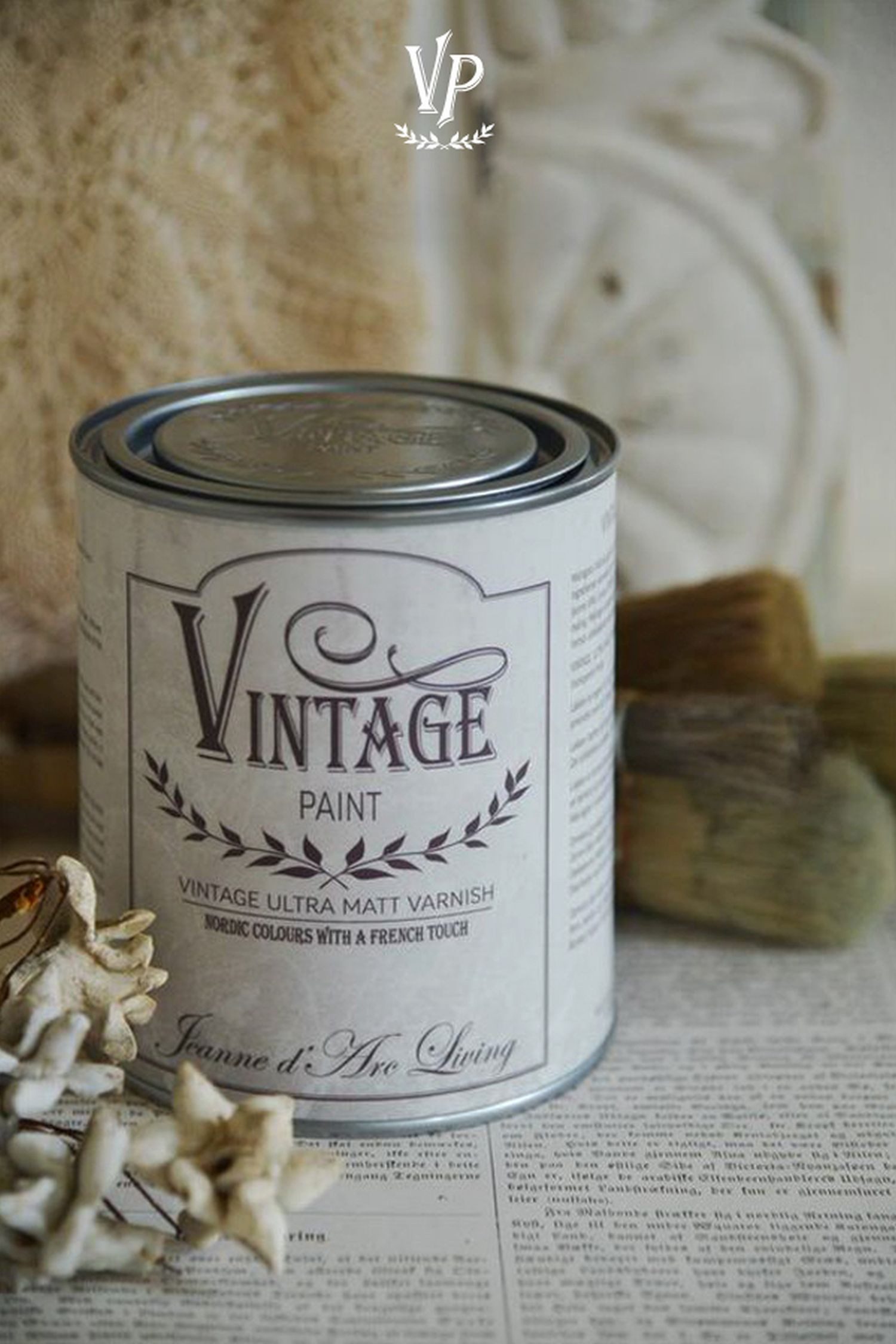 Vintage Paint Kreidefarbe Top Coat Varnish Ultra Matt oder High Gloss 200ml 700ml, Wasserbasierter Klarlack zur Versiegelung von Oberflächen