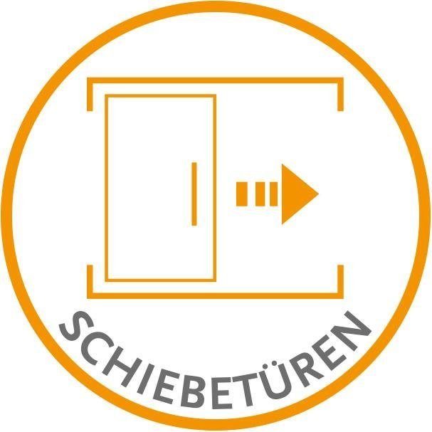 Kinderkleiderschrank Pinolino® Made Schiebetüren; Move breit in mit Europe