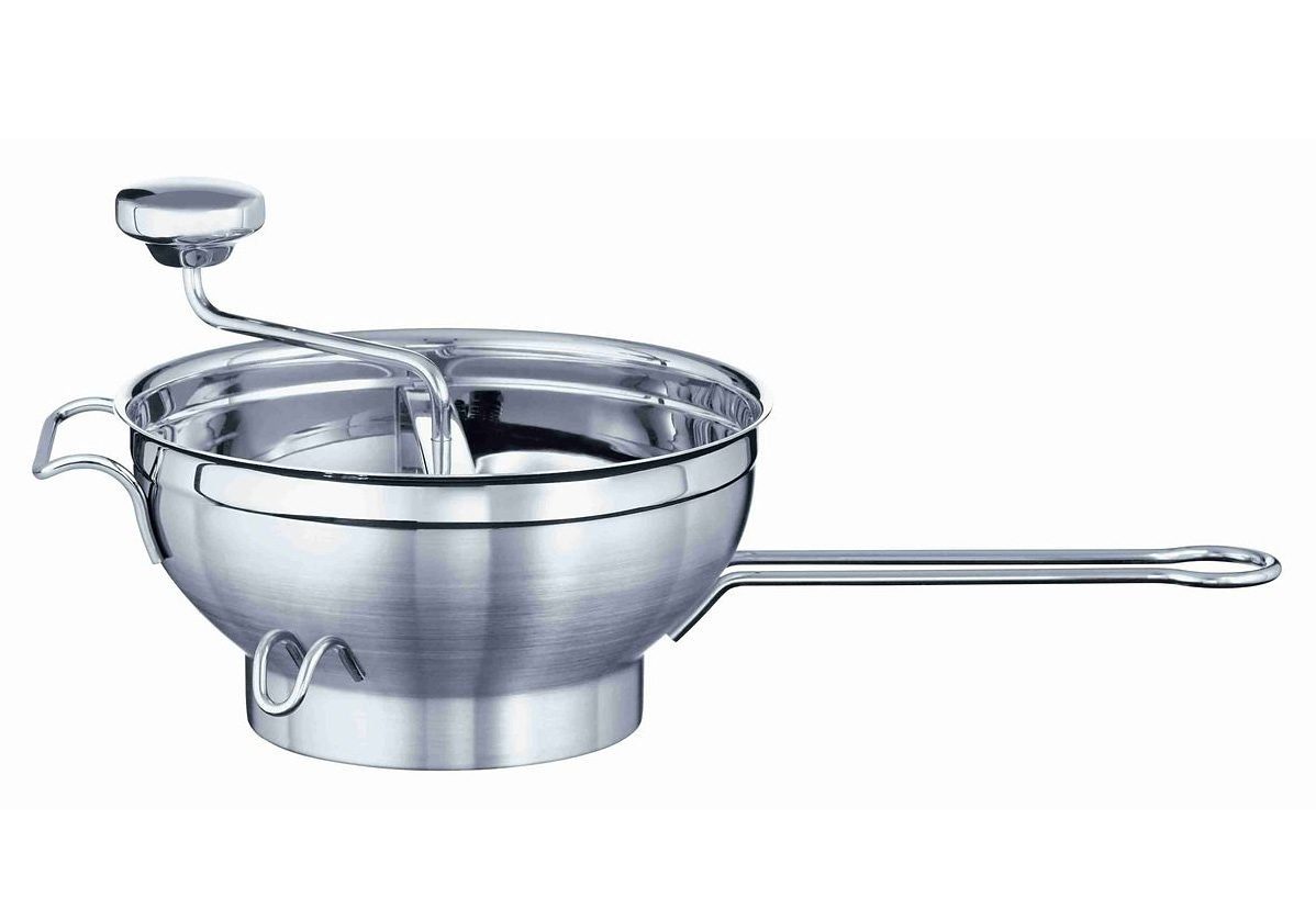 RÖSLE Passetout, Edelstahl 18/10, Passiermühle mit Gegengriff, spülmaschinengeeignet