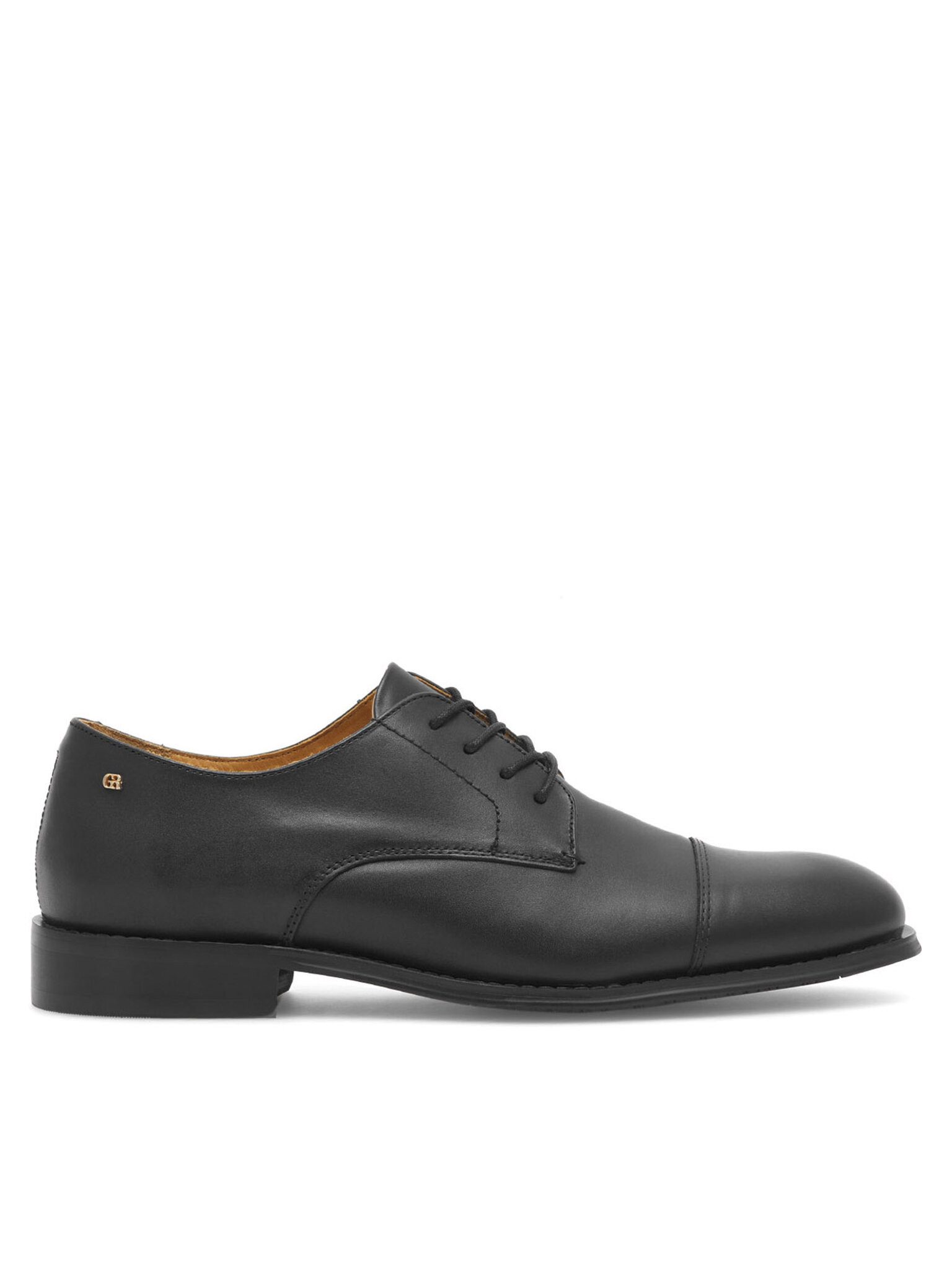 GINO ROSSI Gino Rossi FABIO‑03 124AM – Herren-Lederschnürschuhe Schwarz Schnürschuh Klassische Schnürung, elegantes Design