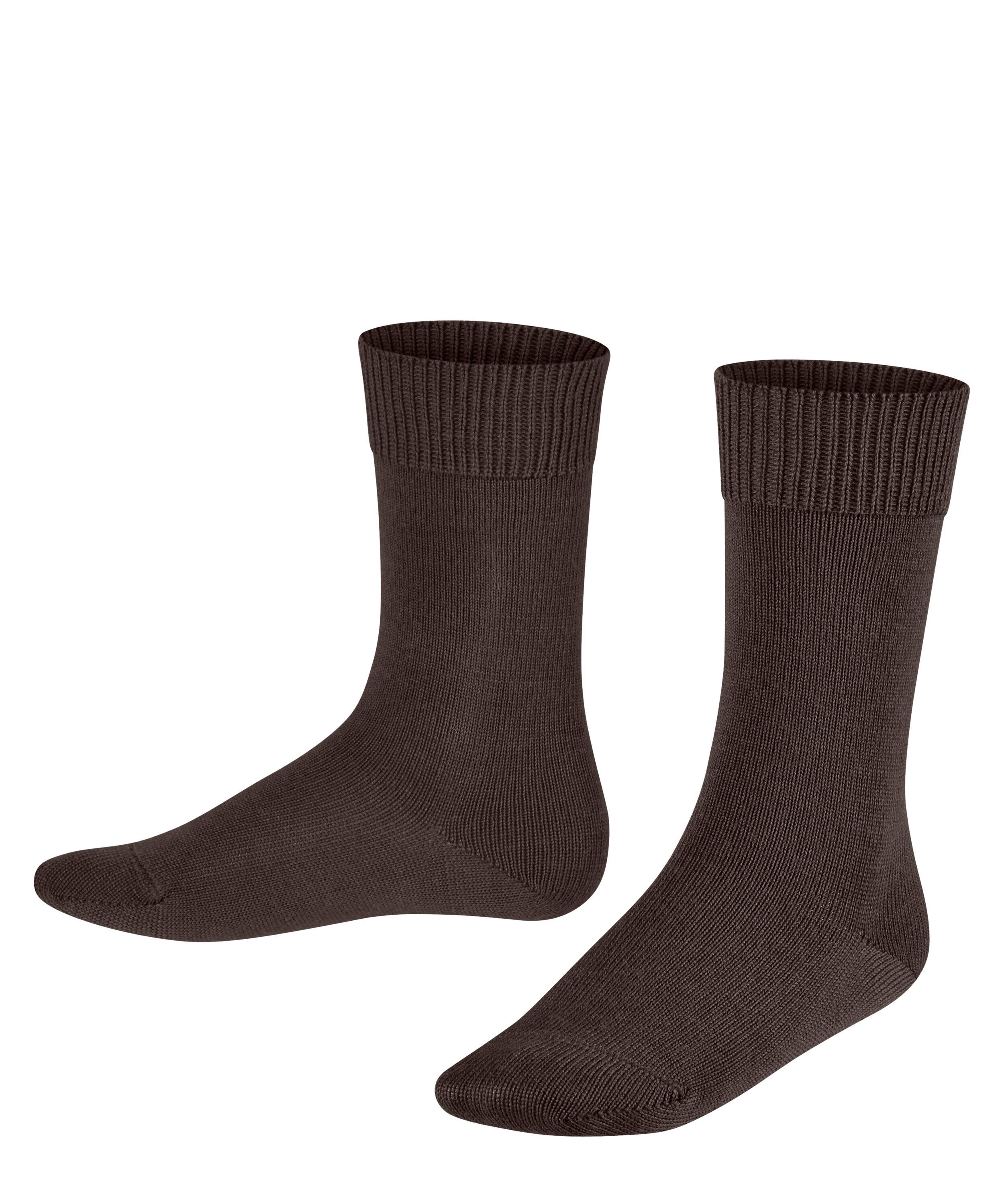 FALKE Socken Comfort Wool (1-Paar) dark brown (5230)