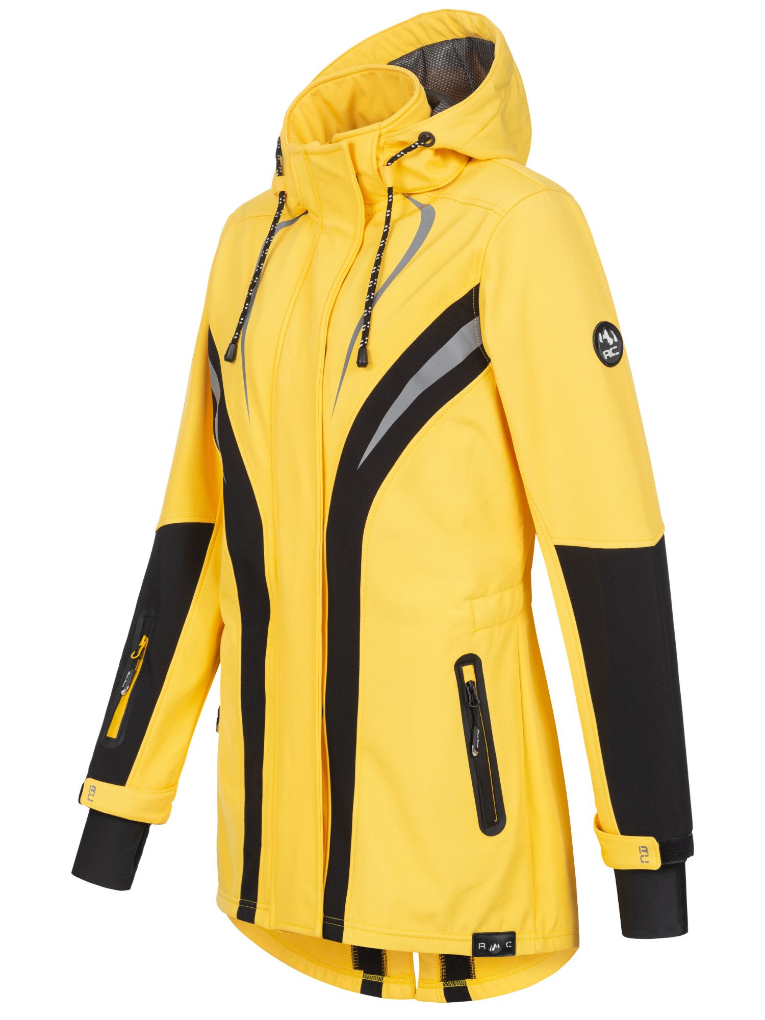 Rock Creek Softshelljacke Damen Softshellmantel Wanderjacke günstig online kaufen