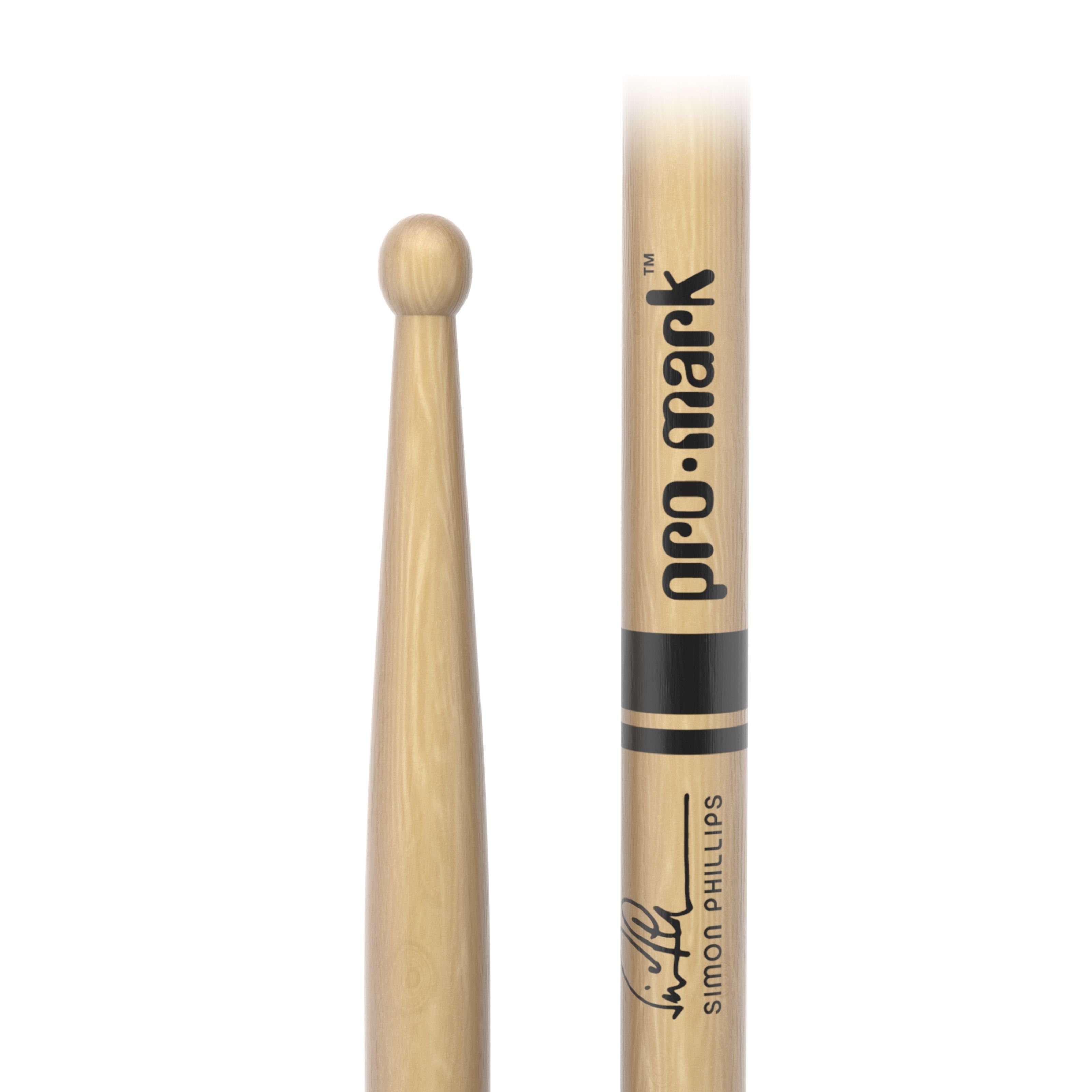 Promark Sticks Drumsticks (TX707W Simon Phillips Sticks American Hickory, Sticks, Beater und Mallets, Drumsticks Holztip), TX707W Simon Phillips Sticks American Hickory - Drumsticks