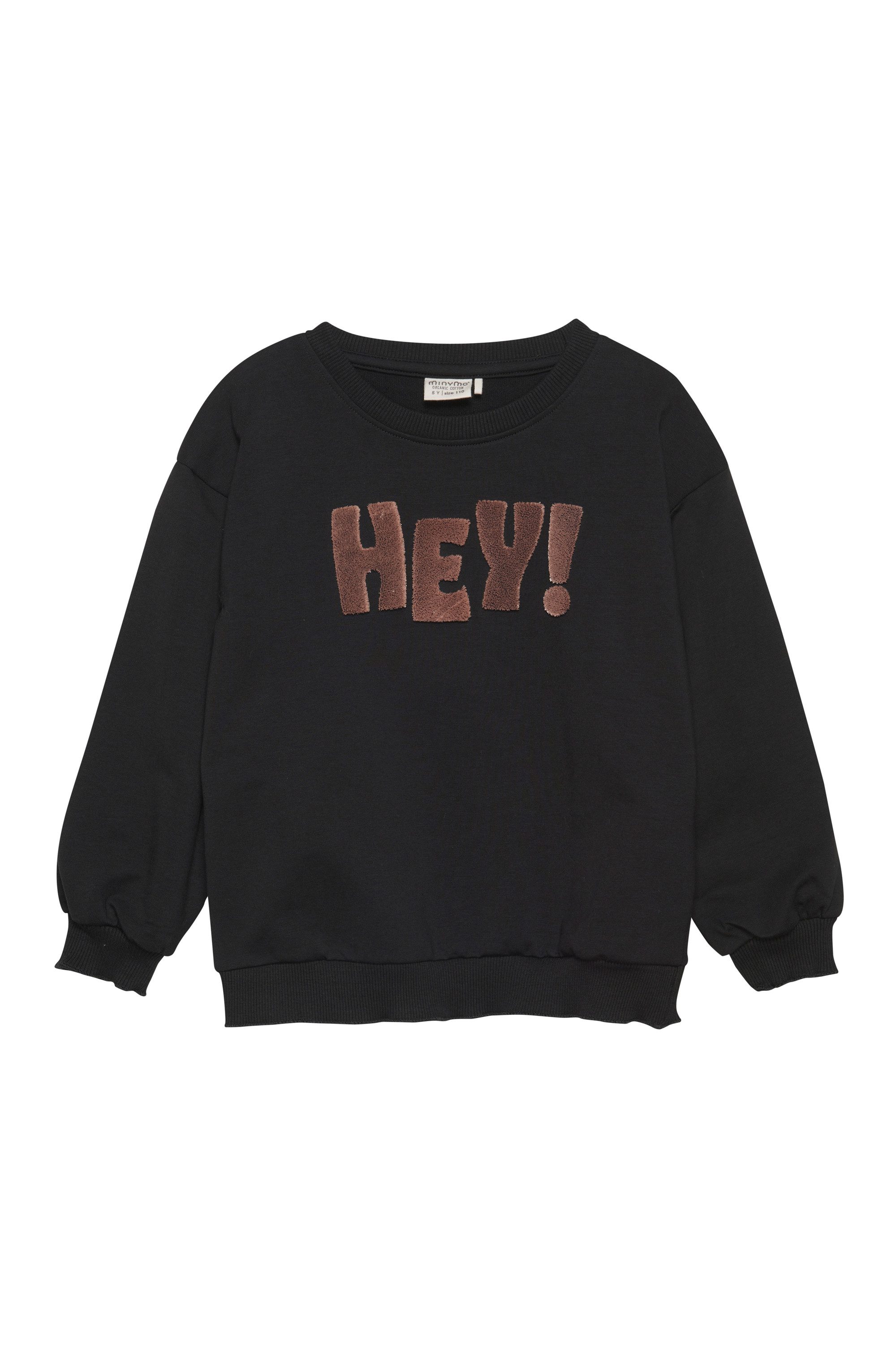 Minymo Rundhalspullover MISweatshirt Sweatshirt mit Stickerei