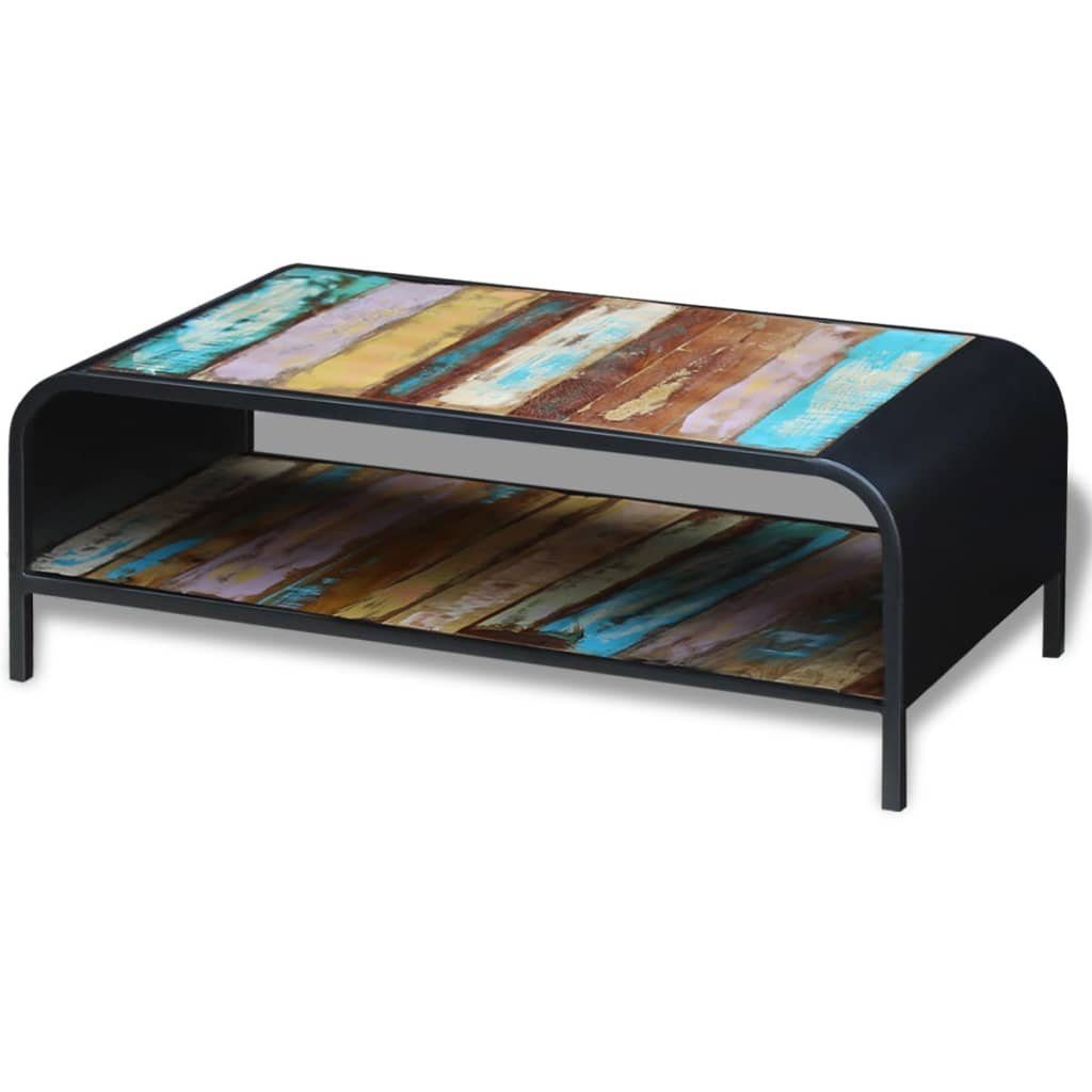 vidaXL Couchtisch Couchtisch Altholz Massiv (1-St)