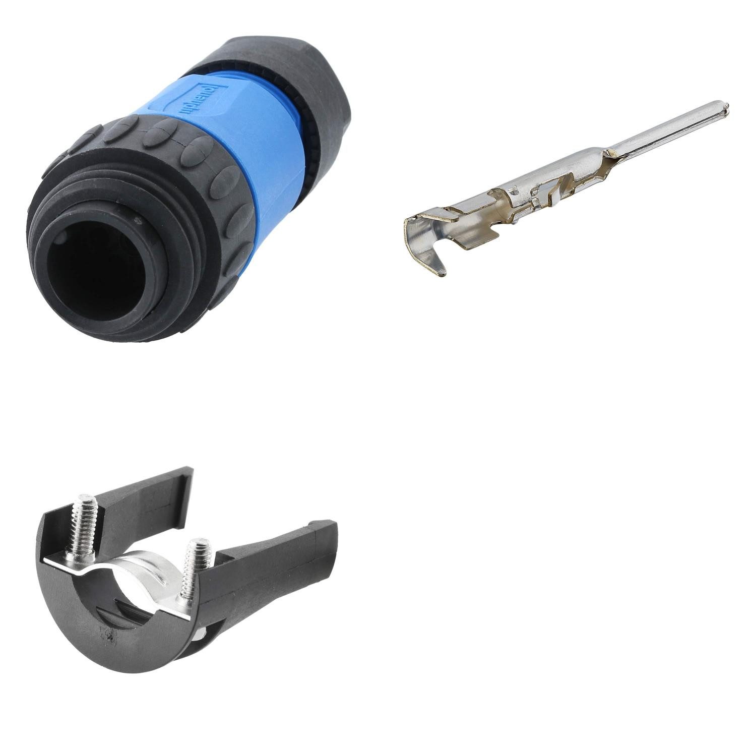 Amphenol Rundstecker Titel:SET-RD24-KSG Kabelstecker, inkl. Zugentlastung und Kontakte ger