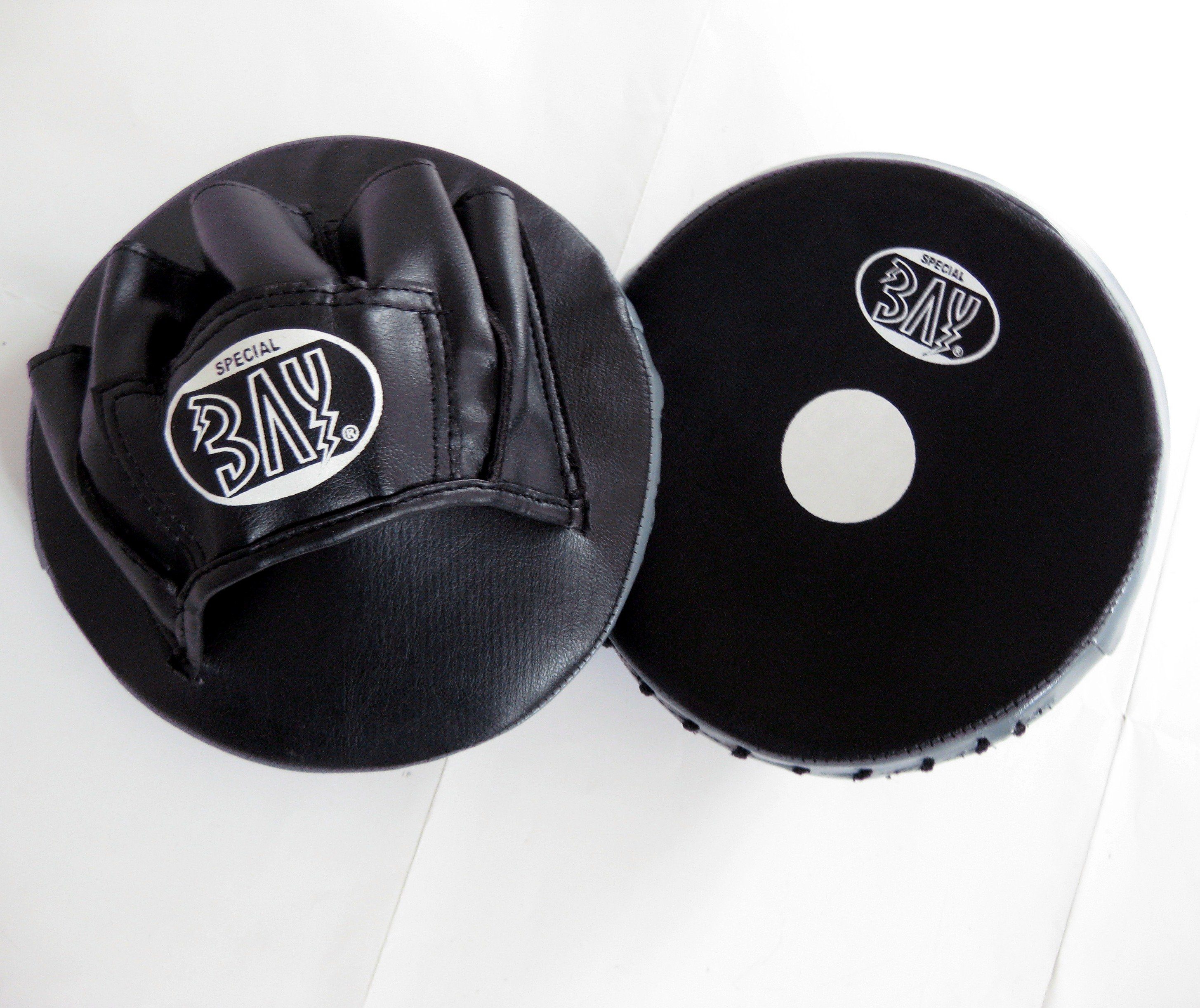 BAY-Sports Boxsack Tactical Pratzen Schlagpolster Schlagkissen Handpratzen (1 Paar, 1 Paar), "Test it and Love it" Boxen, Kickboxen, MMA, Krav Maga