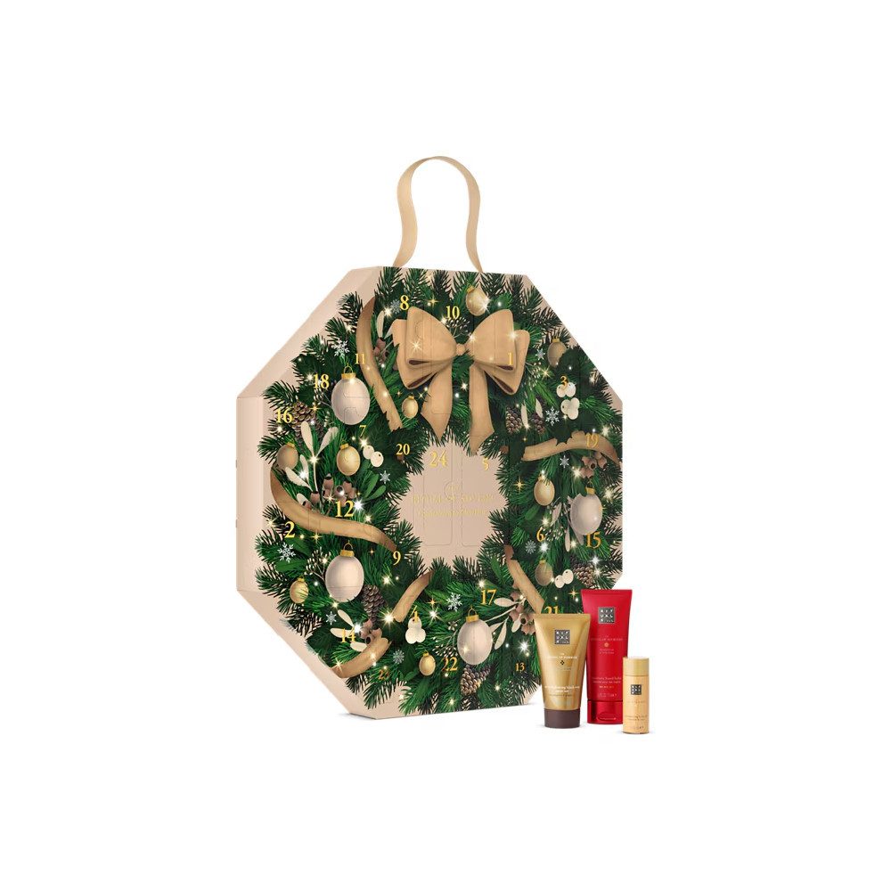 Rituals Adventskalender Rituals Wreath Adventskalender 2025 – 24 Pflege-Highlights (24-tlg), 24 Pflege-Highlights im Adventskranz-Design
