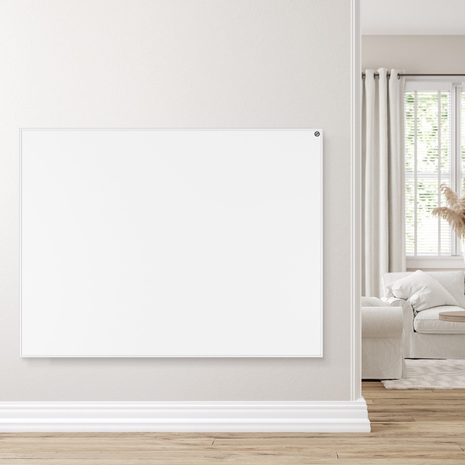 SONNI Infrarotheizung Infrarotheizung 1100W 1205x905 elektrisch Infrarot Heizpaneel, mit/ohne Wireless Fernbedienung; Wandheizung