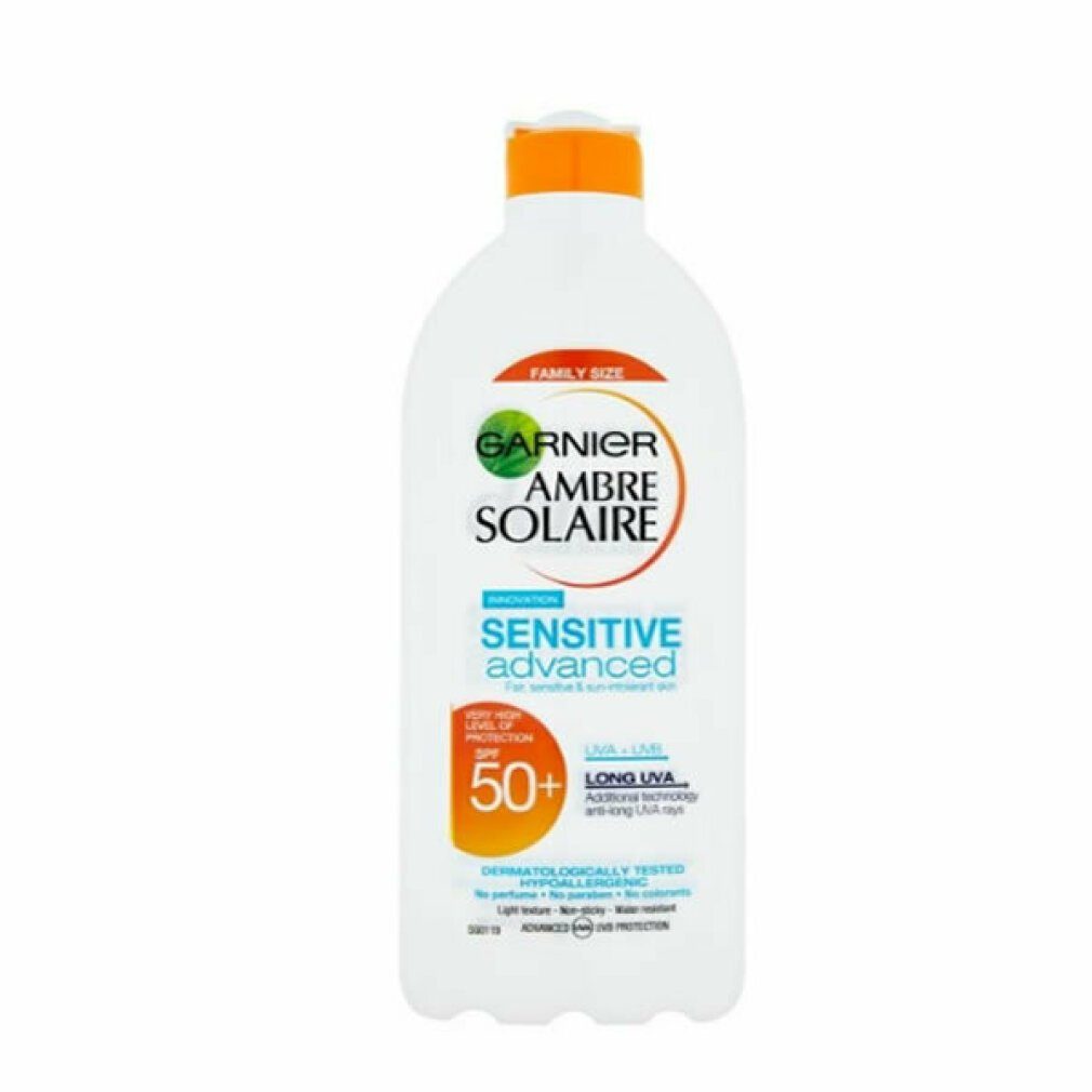 (1 0.4 kg) Spf50 GARNIER plus Sonnenschutzmilch, Pack GARNIER Sonnenschutzpflege x 1er