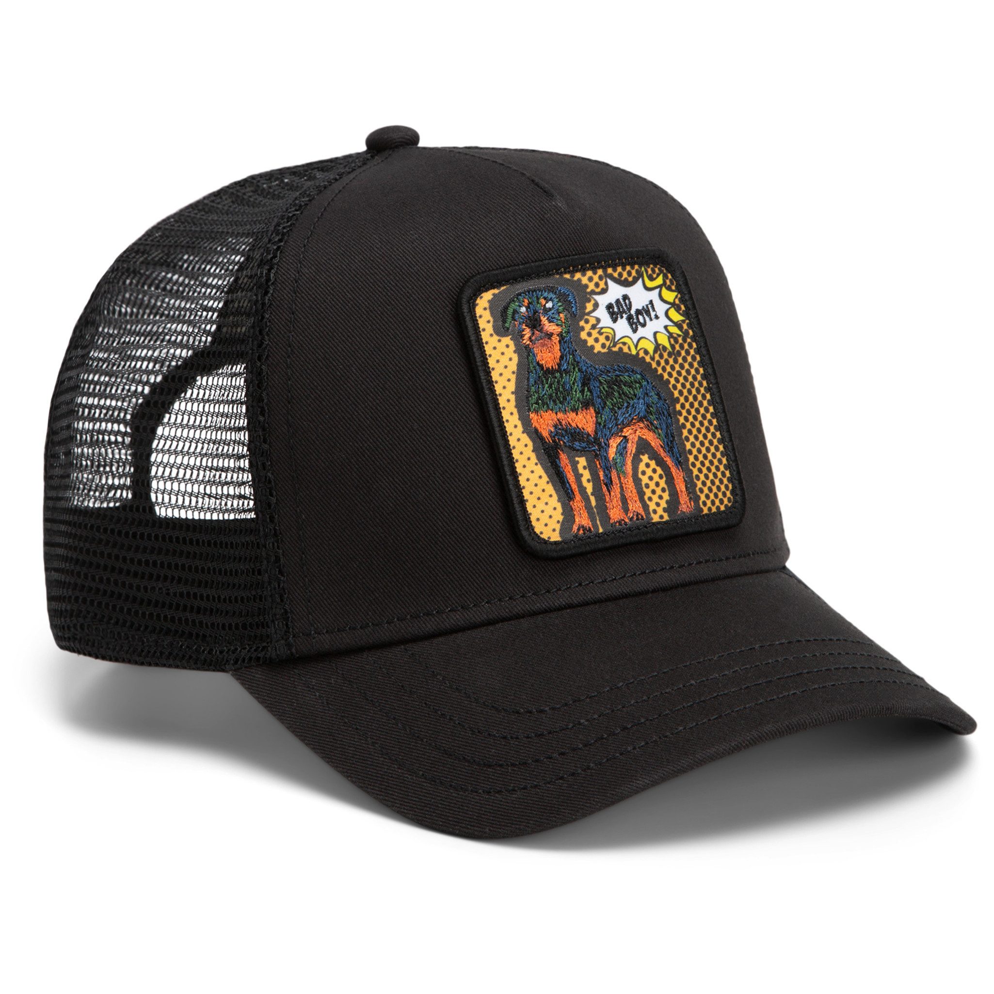 GOORIN Bros. Trucker Cap Goorin Bros. OG Trucker Cap Core Mesh POPArt - Bad Boy Void (Basecap, Basecap, Meshcap, Trucker Kappe)