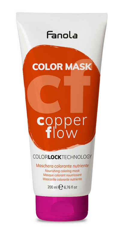 Fanola Haarfarbe Fanola Color Masker Copper Flow