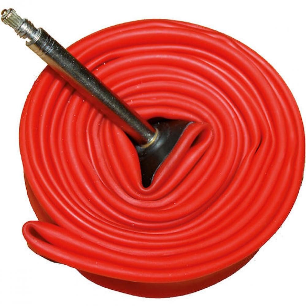 Challenge Fahrradschlauch Challenge Schlauch Latex 33-42/622 Rot - nahtloser, pannensicherer Per