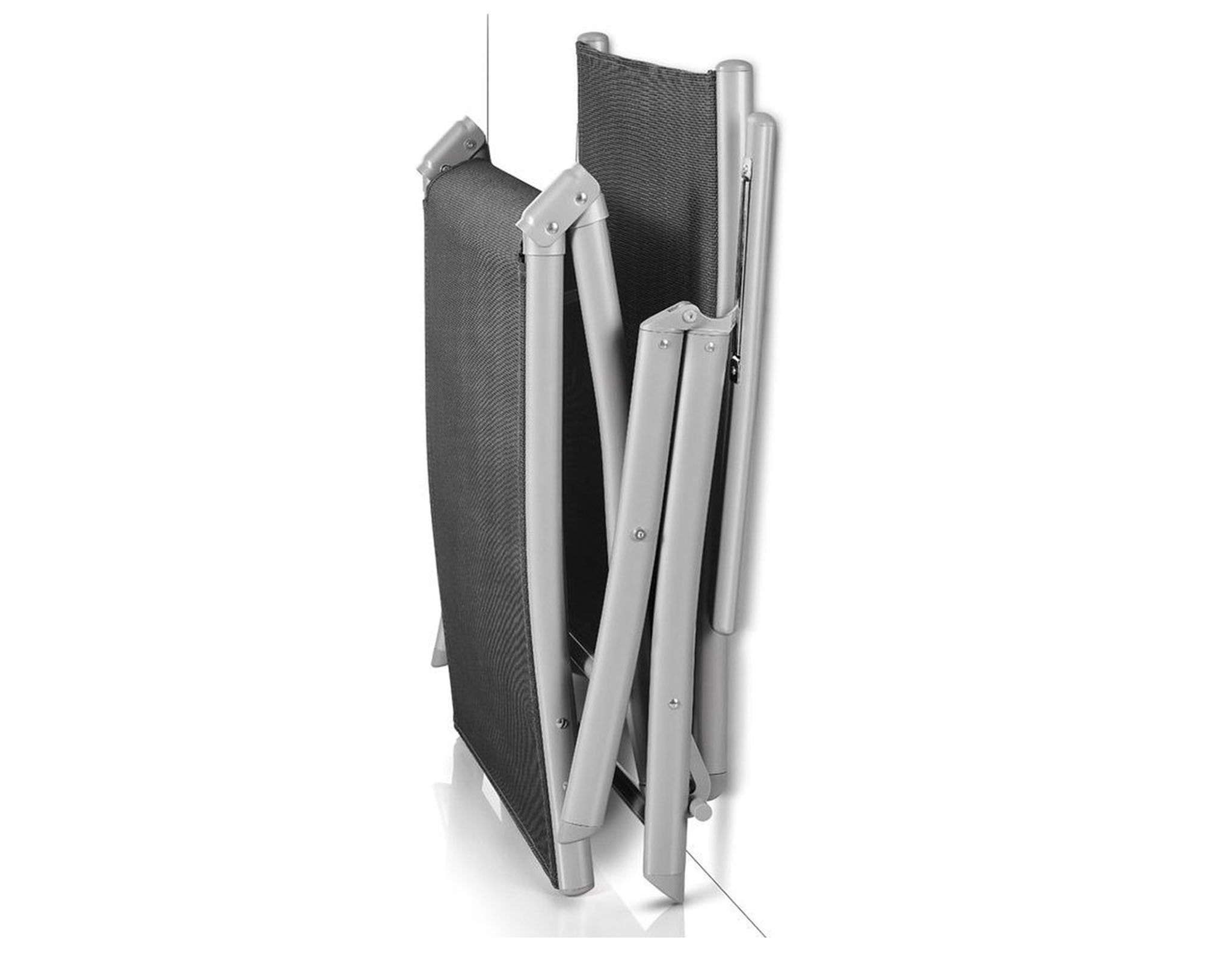 Florabest Gartenliege FLORABEST Liegestuhl Sonnenliege Alu Grau Klappbar ve günstig online kaufen