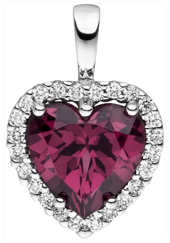 JOBO Kettenanhänger Anhänger Herz, 585... JOBO Kettenanhänger Anhänger Herz, 585...