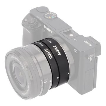 Meike Automatik Makro Zwischenringe für Sony E-Mount Systemkameras MK-S-AF3B Makroobjektiv
