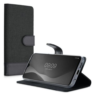 kwmobile Handyhülle Wallet Case für Xiaomi Redmi 9T, Hülle mit Ständer - Handyhülle Kartenfächer