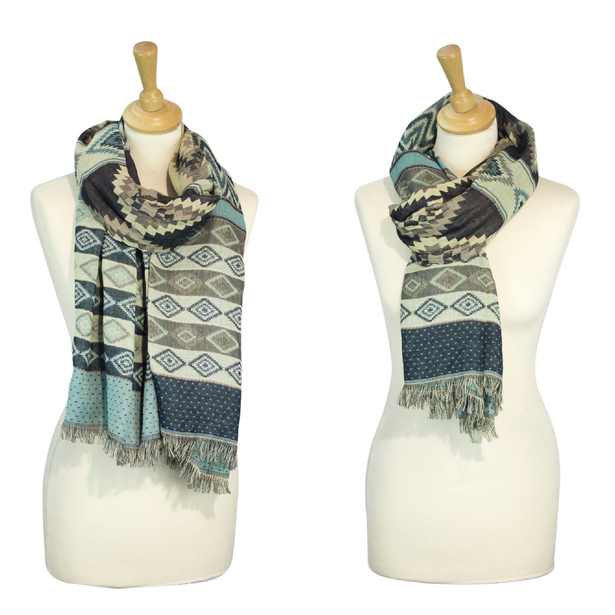 Sunsa Modeschal Winterschal Große Schal Halstuch Schal aus Baumwolle/Viskos günstig online kaufen