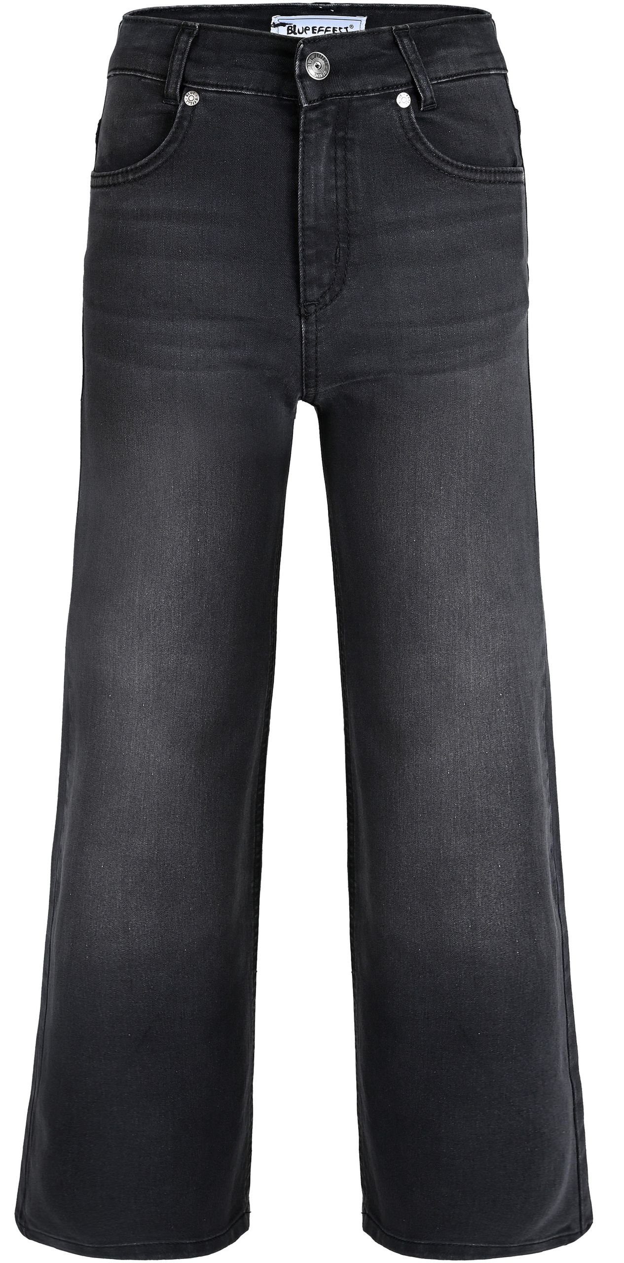 BLUE EFFECT Slim-fit-Jeans Wide Leg Jeans high waist slim fit black