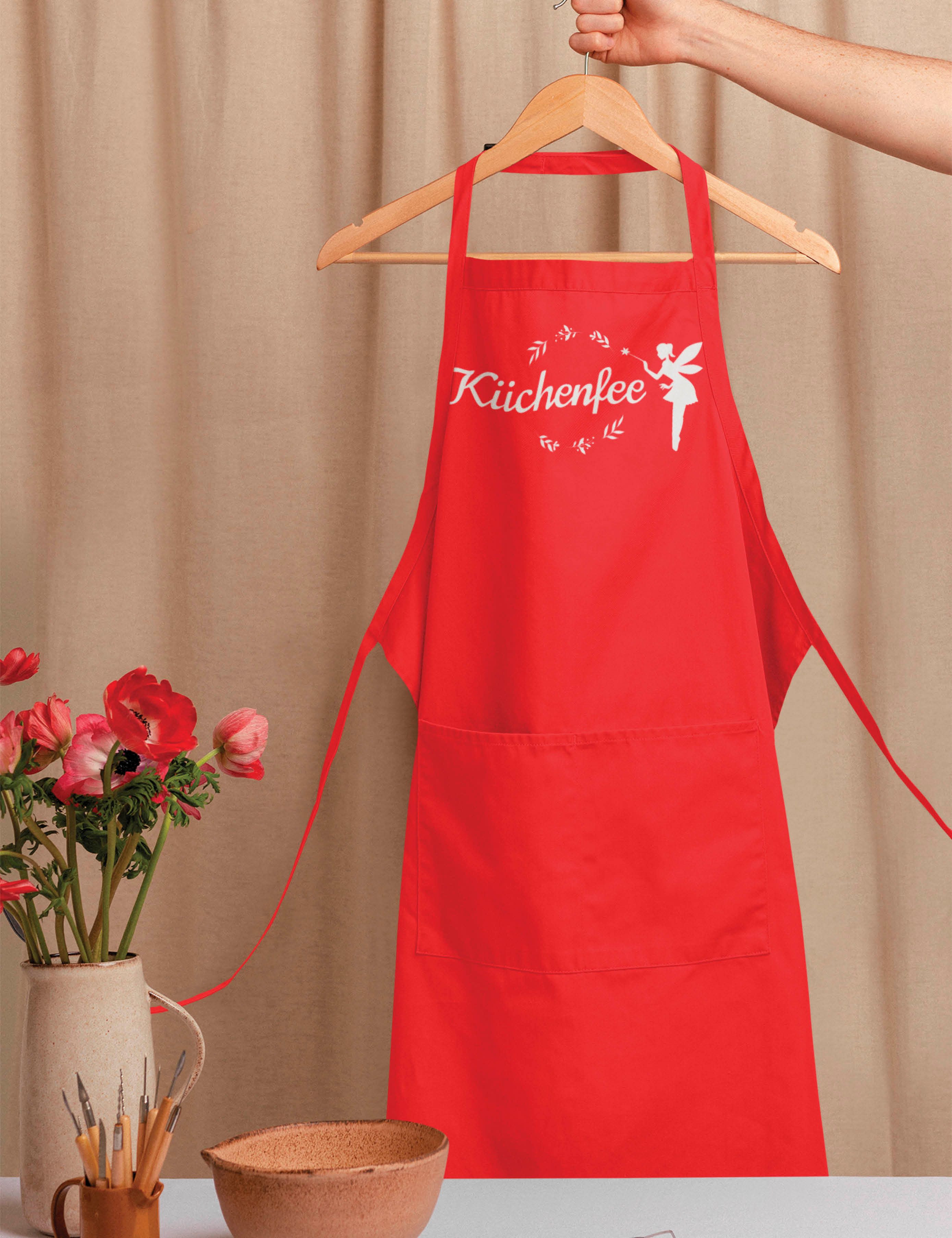 Youth Designz Grillschürze Damen Schürze KÜCHENFEE Print Kochschürze Statem günstig online kaufen