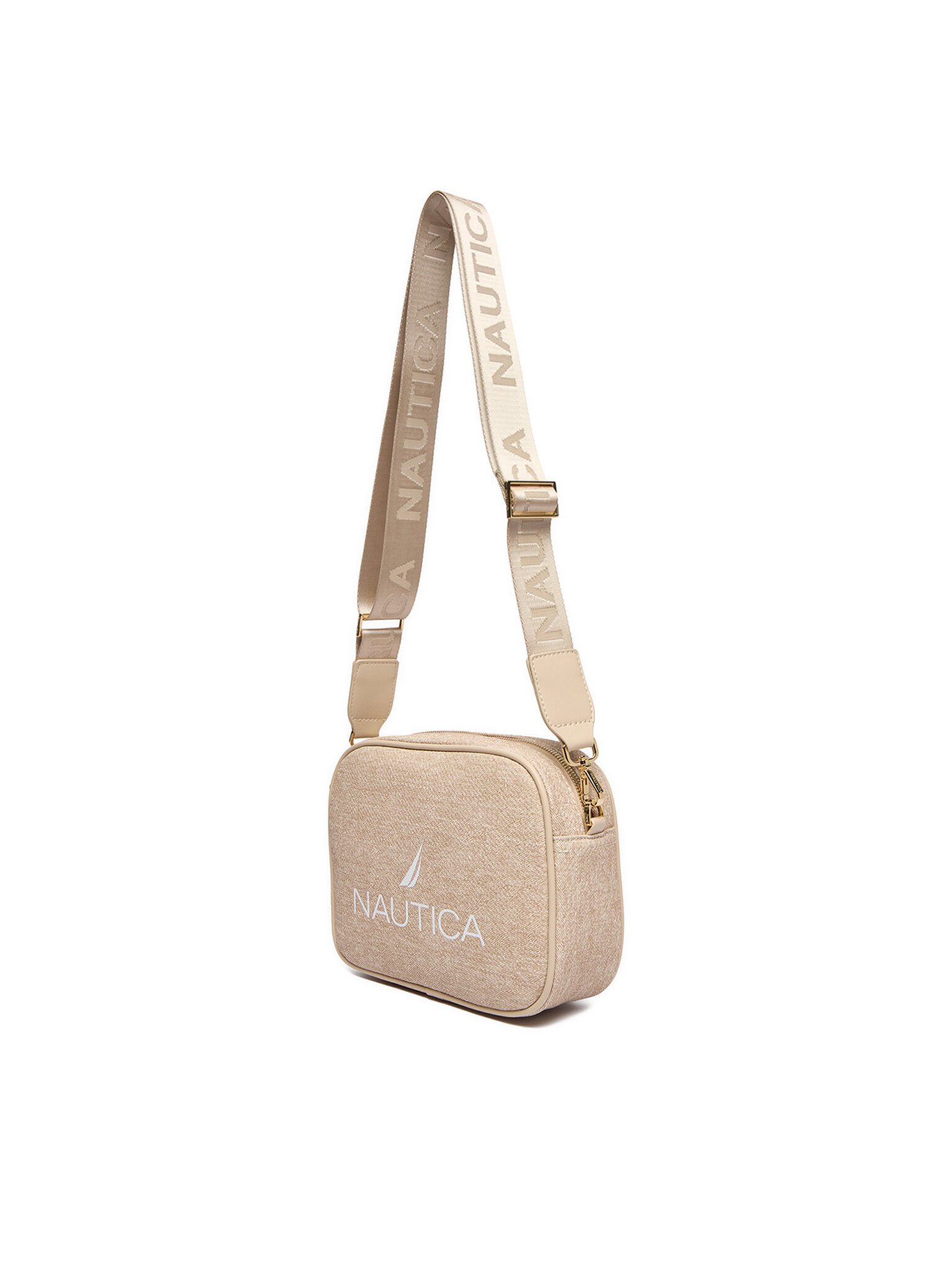 NAUTICA Handtasche Nautica Damenhandtasche Beige NAUTICA-CEO-NTC-L-002-09 Beige