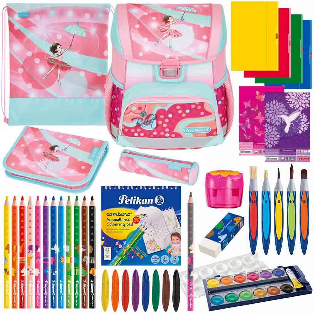 Schulranzen Set Loop Plus 14-teilig Premium 2026 Mädchen Ballet Love