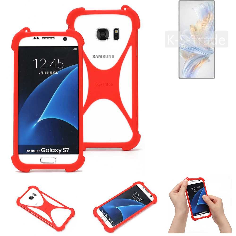 K-S-Trade Handyhülle für nubia Z60 Ultra Photographer Edition, Handy-Hülle Schutz-Hülle Bumper Silikon Schutz Hülle Cover Case